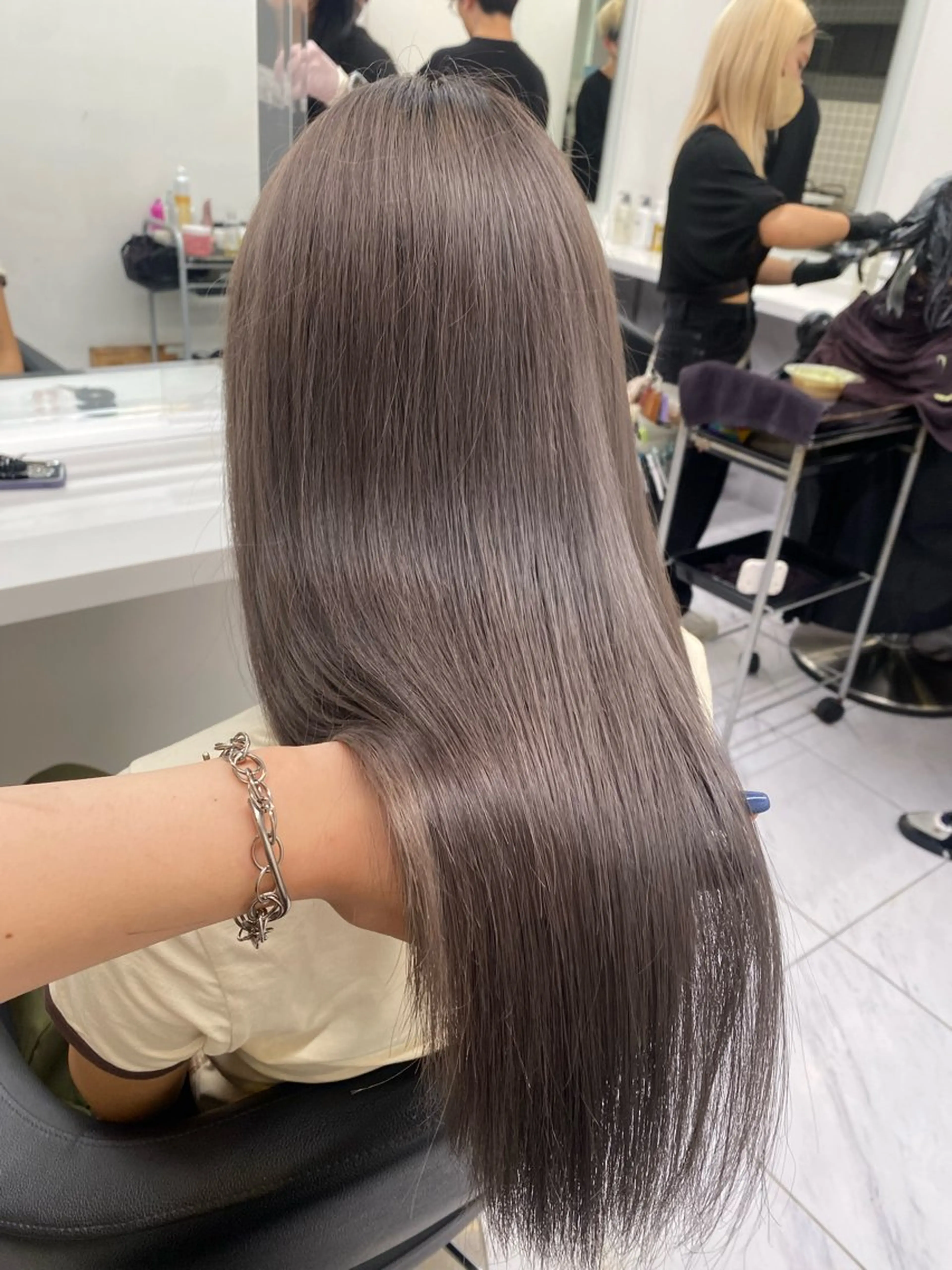 ロング カラー ダブルカラー/ 横浜/JURIのヘアスタイル