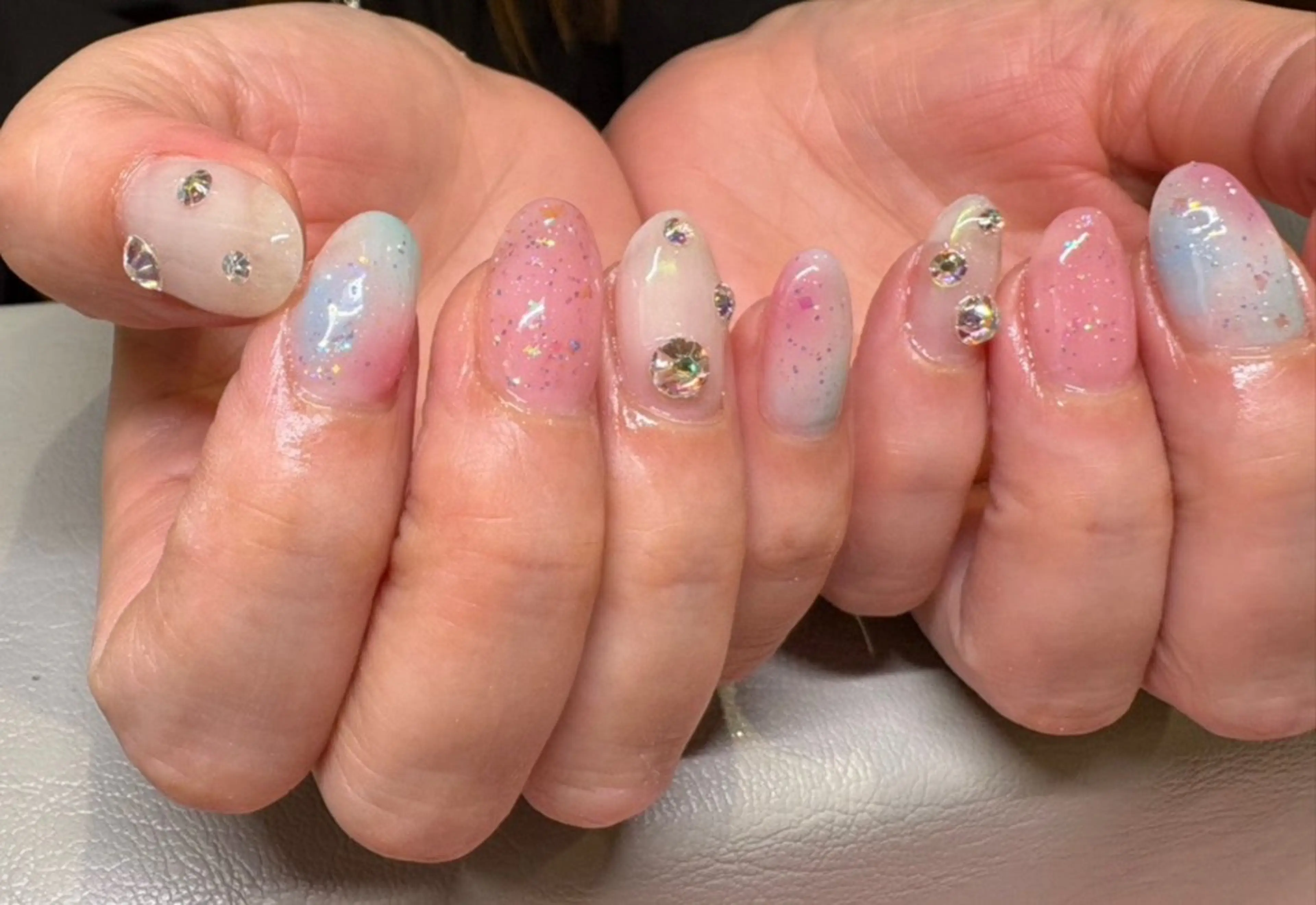 ネイル 持ち込み ハンドネイル Chaleur fleurのネイルデザイン