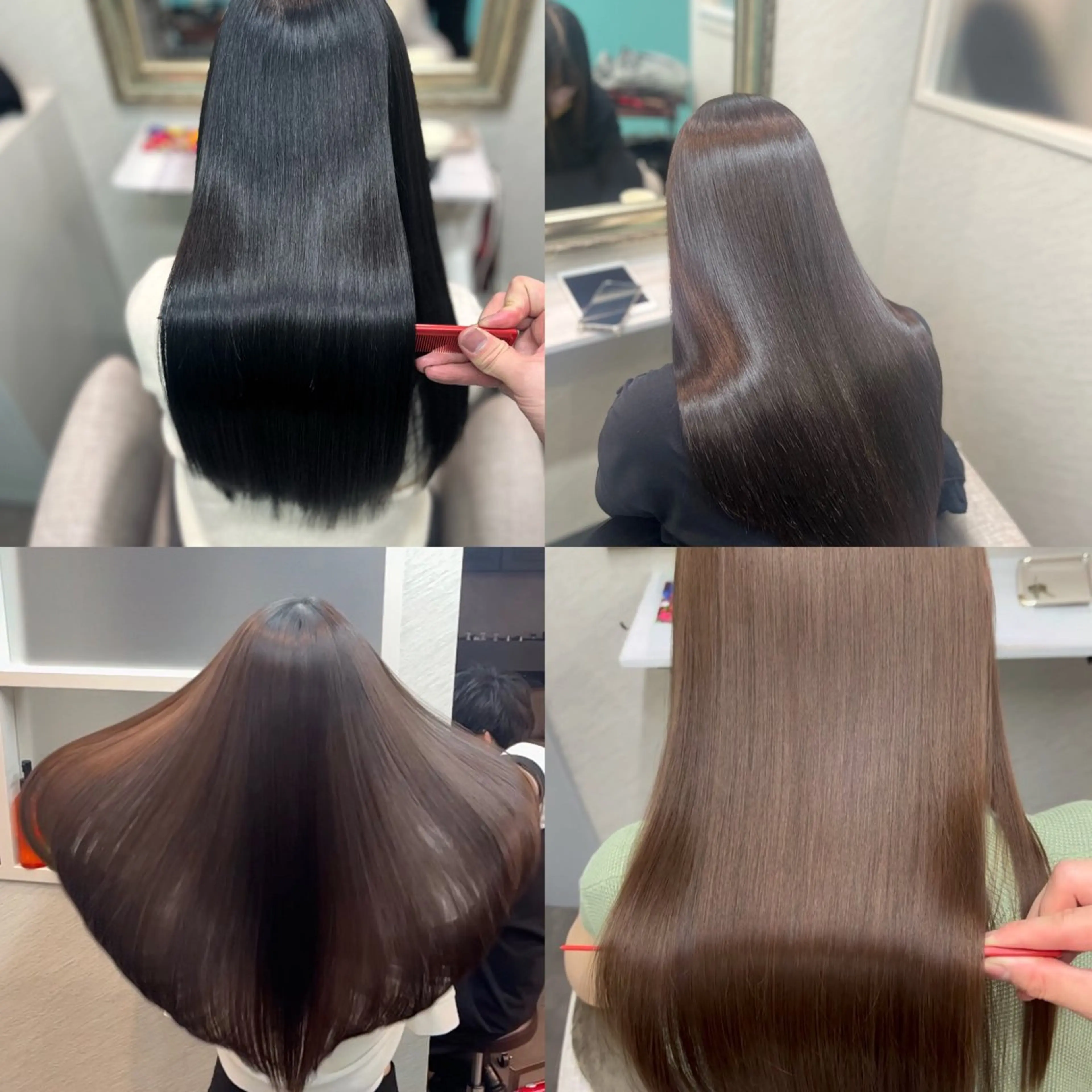 ロング カラー 髪質改善 トリートメント Haru 新宿【ハル】所属・⚜髪質改善東京 エリア1🏅マコト⚜のヘアスタイル