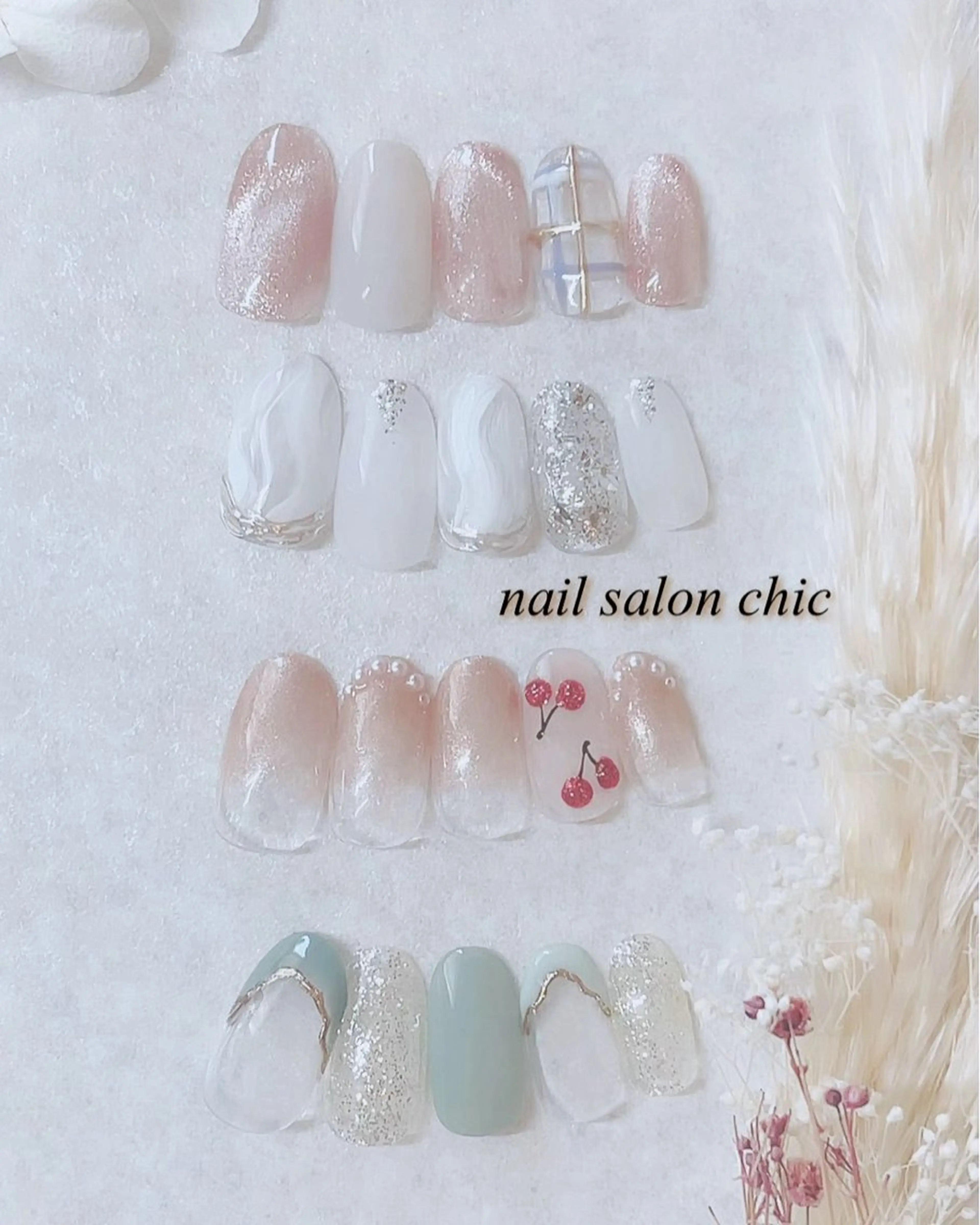 ネイル ハンドネイル nail salon chicのネイルデザイン