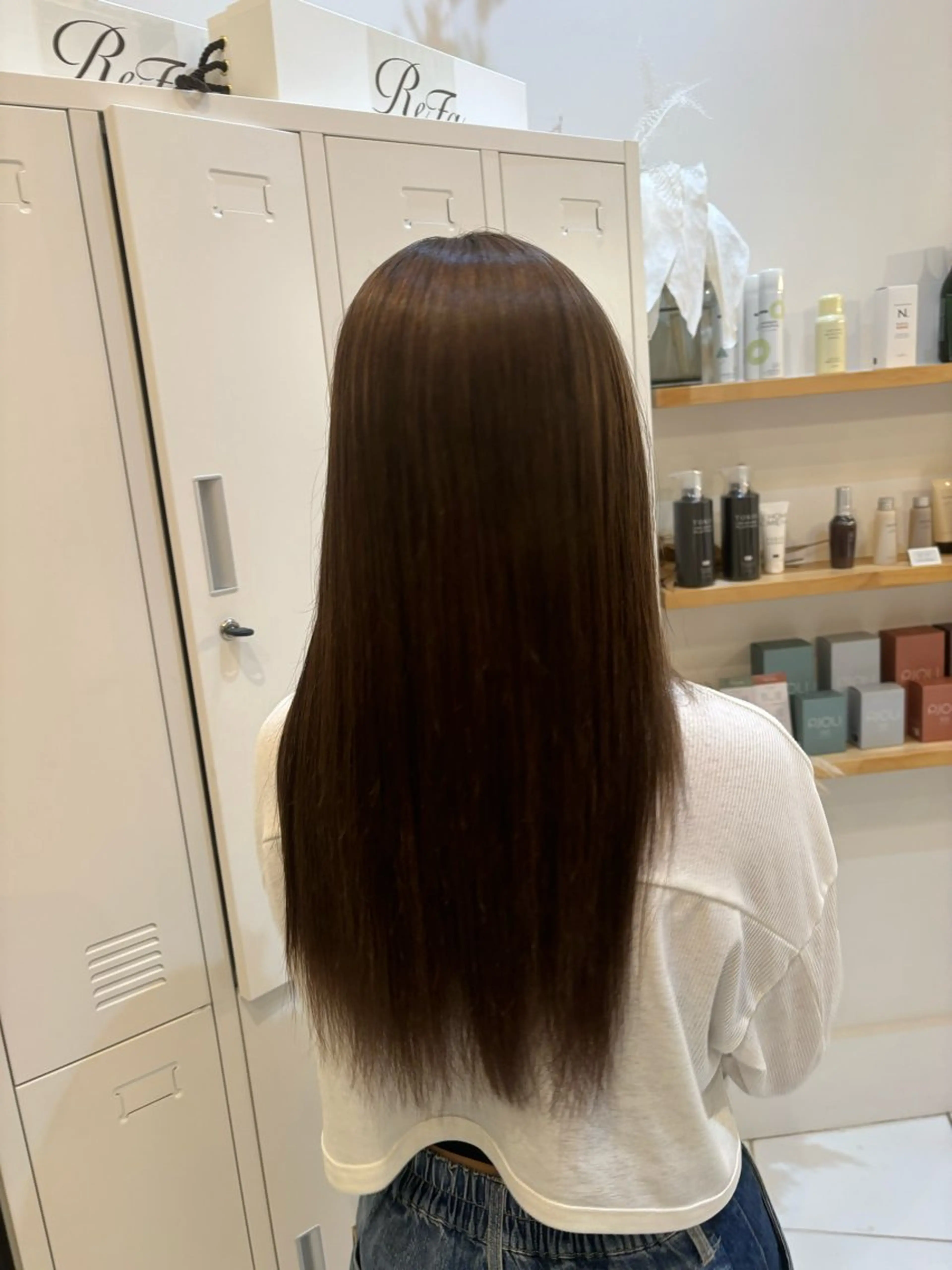 ロング カラー 大船/ハイライト Kananiのヘアスタイル