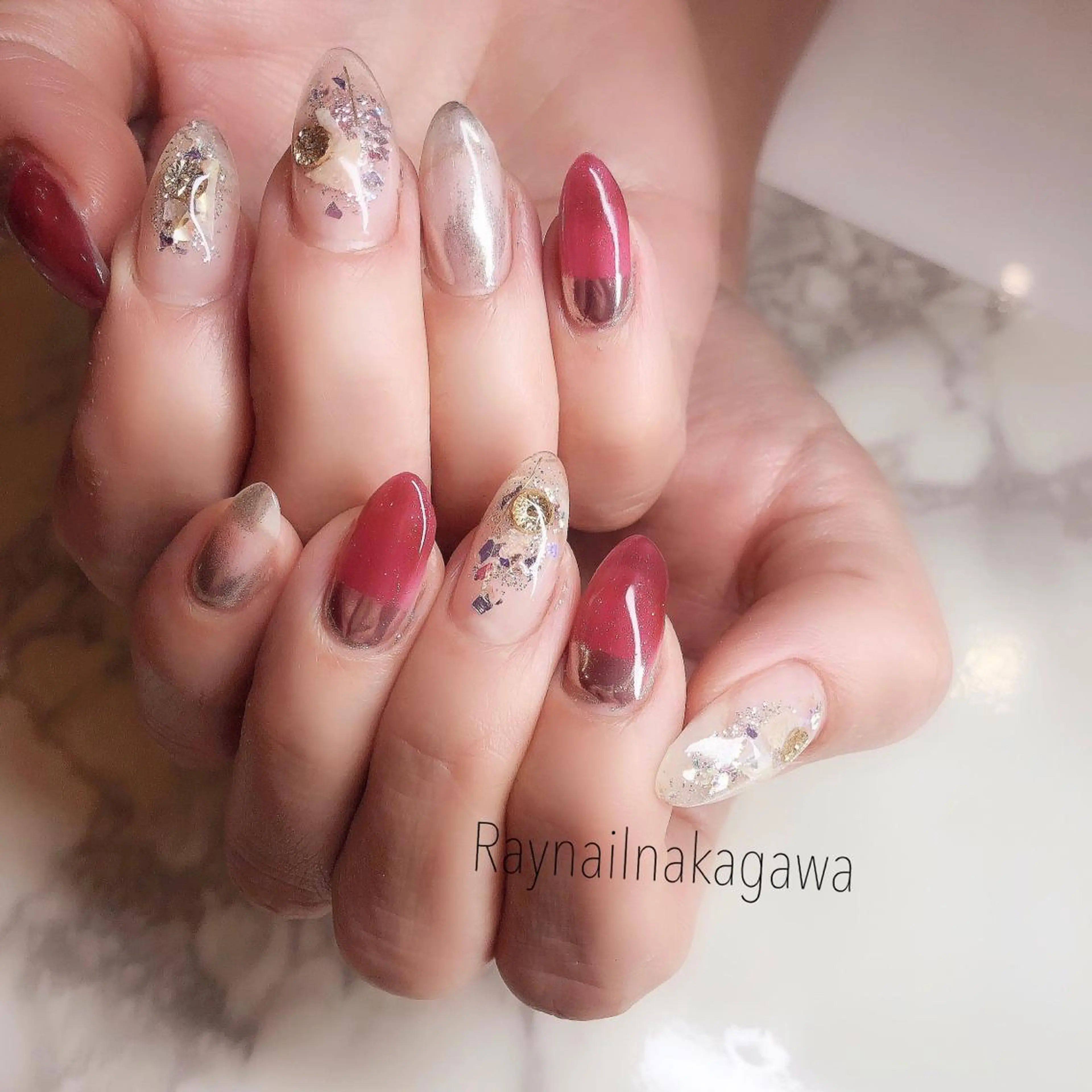 ネイル nailstudio ′ecole所属・nailstudio ′ecoleのネイルデザイン