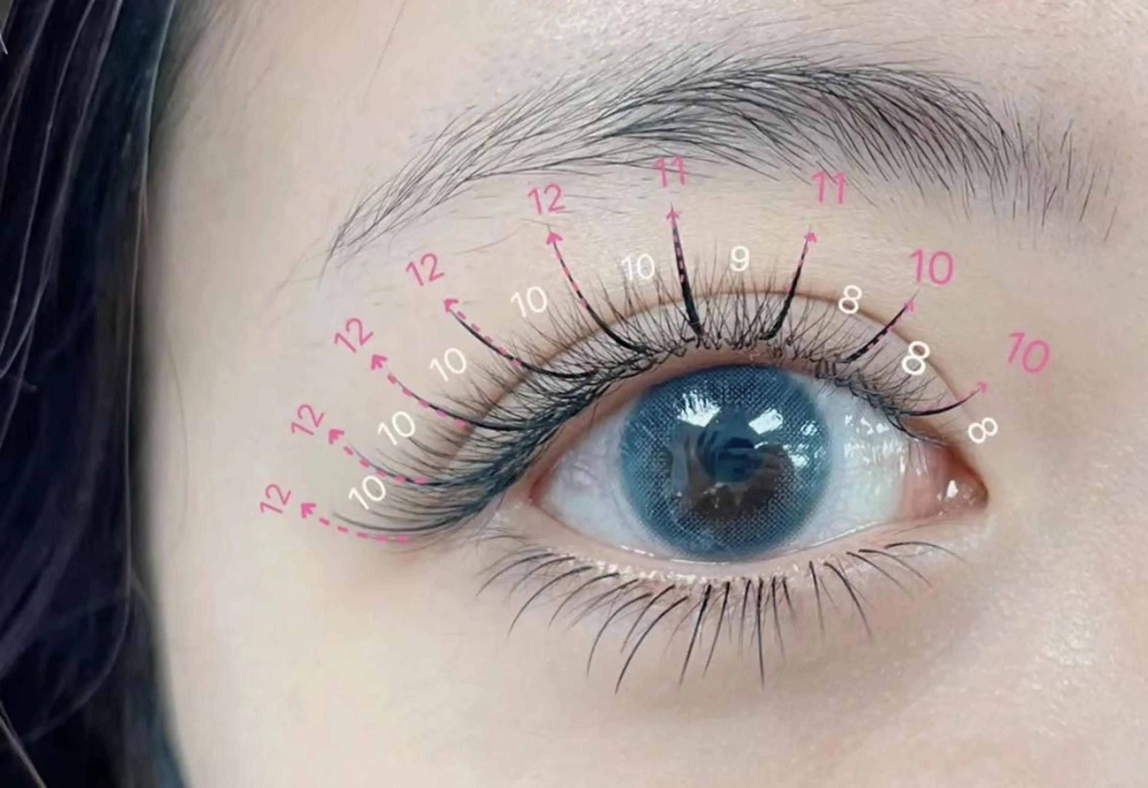 マツエク・マツパ Cute B e au t yのマツエク・マツパデザイン