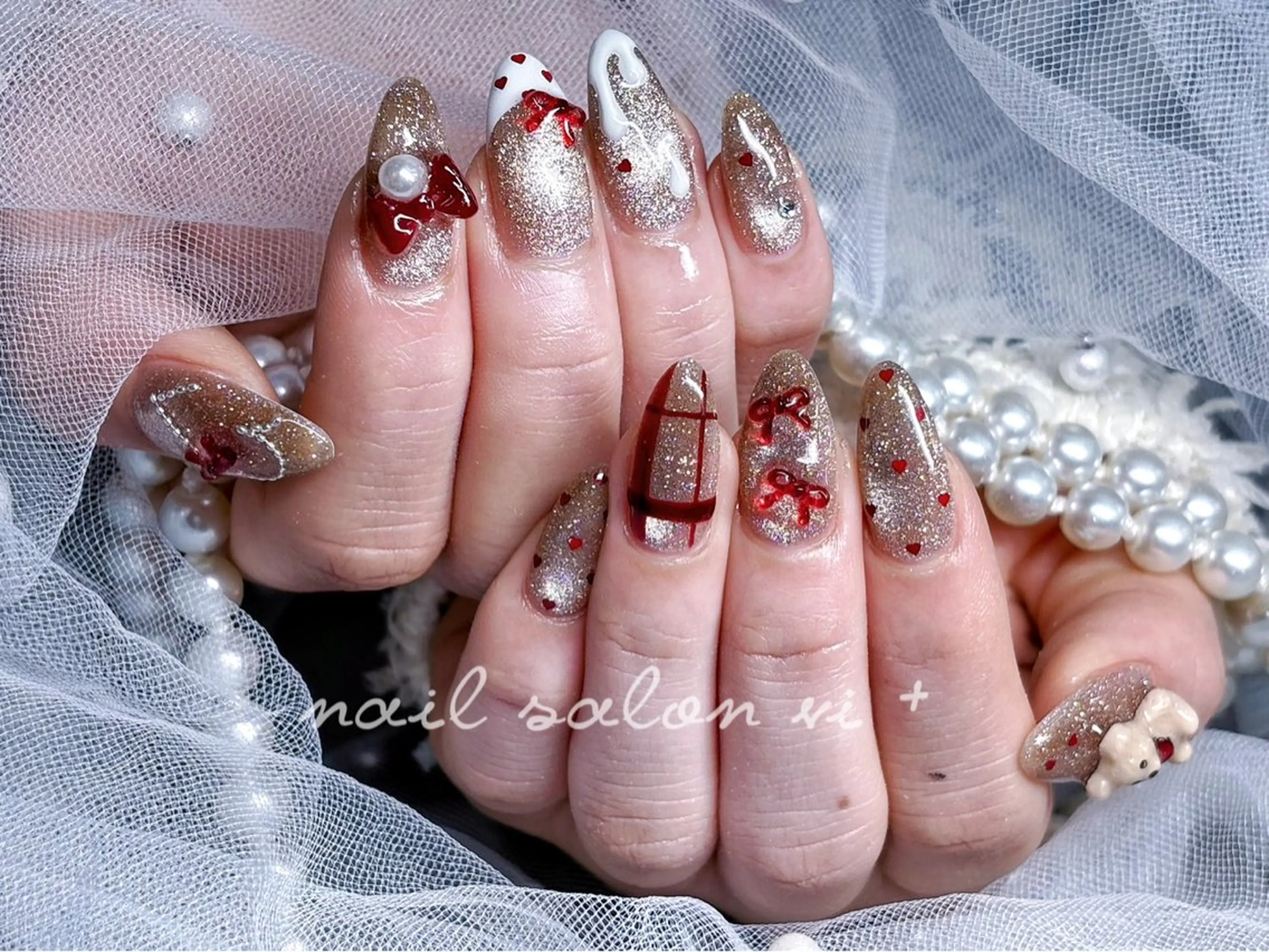 ネイル ハンドネイル ✨Nailsalon Vi+✨のネイルデザイン