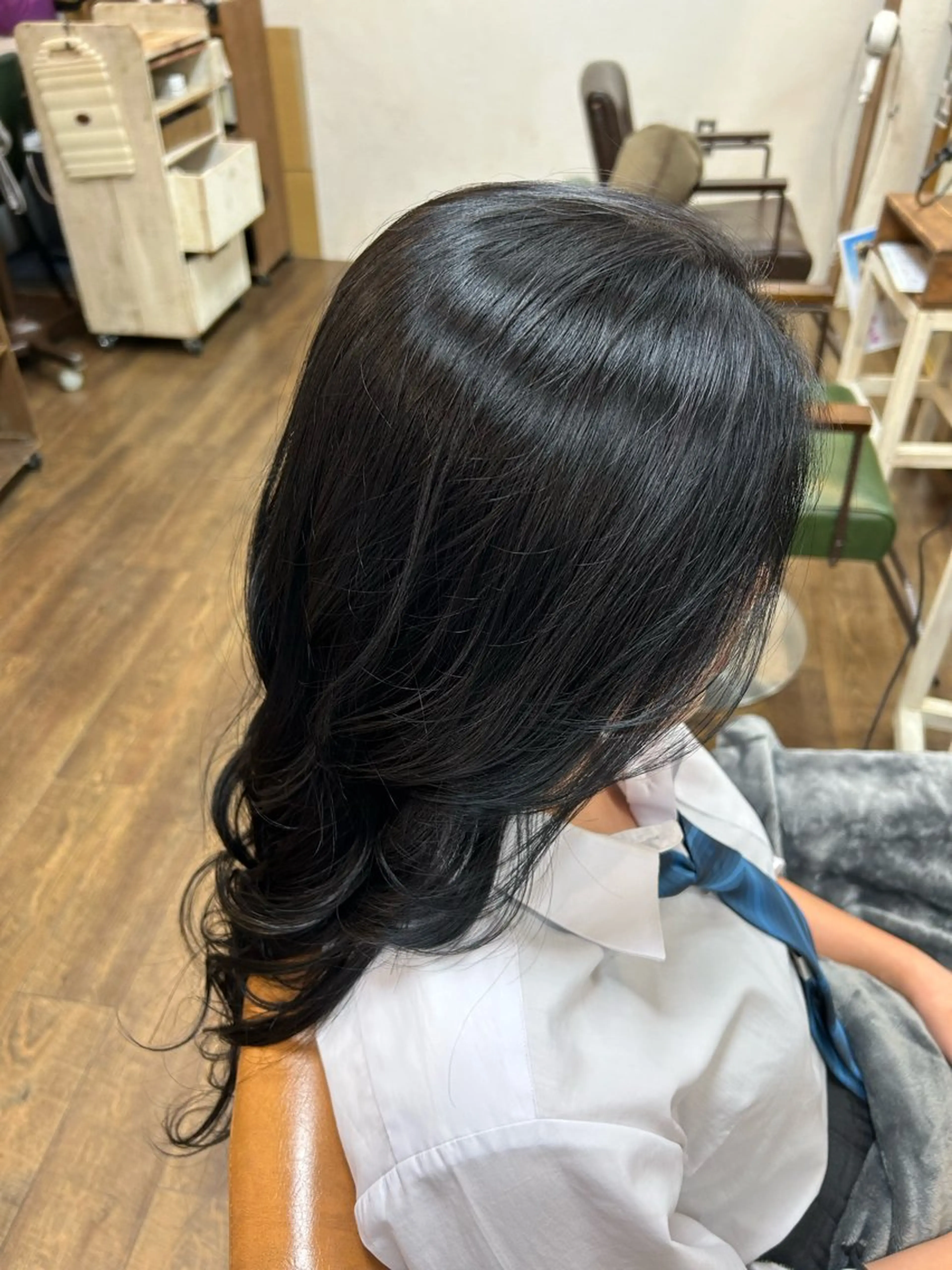 ロング カラー ヘアカラー 徳 永のヘアスタイル