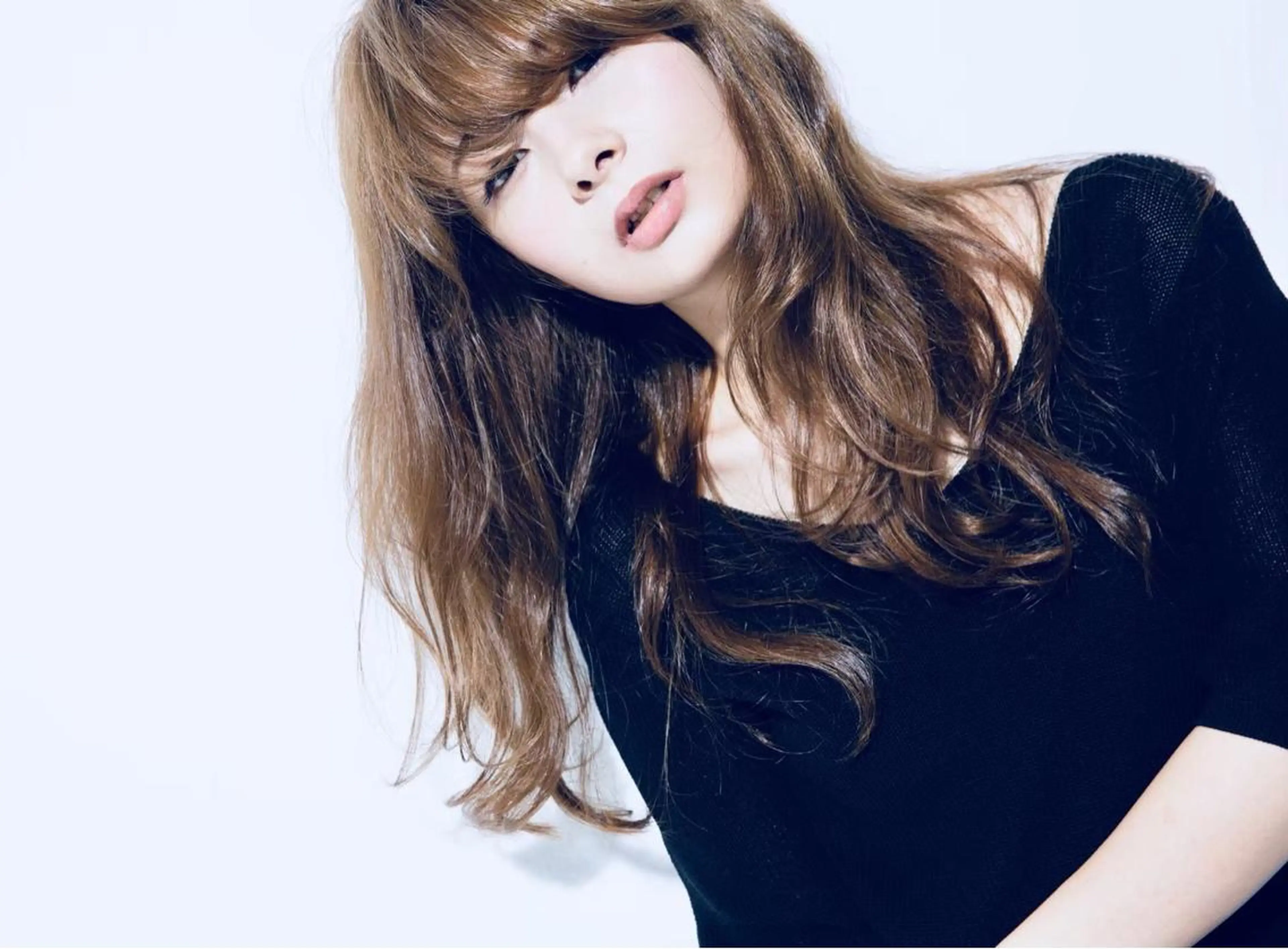 ロング カラー Matie Ginza所属・副店長 藤本康志のヘアスタイル