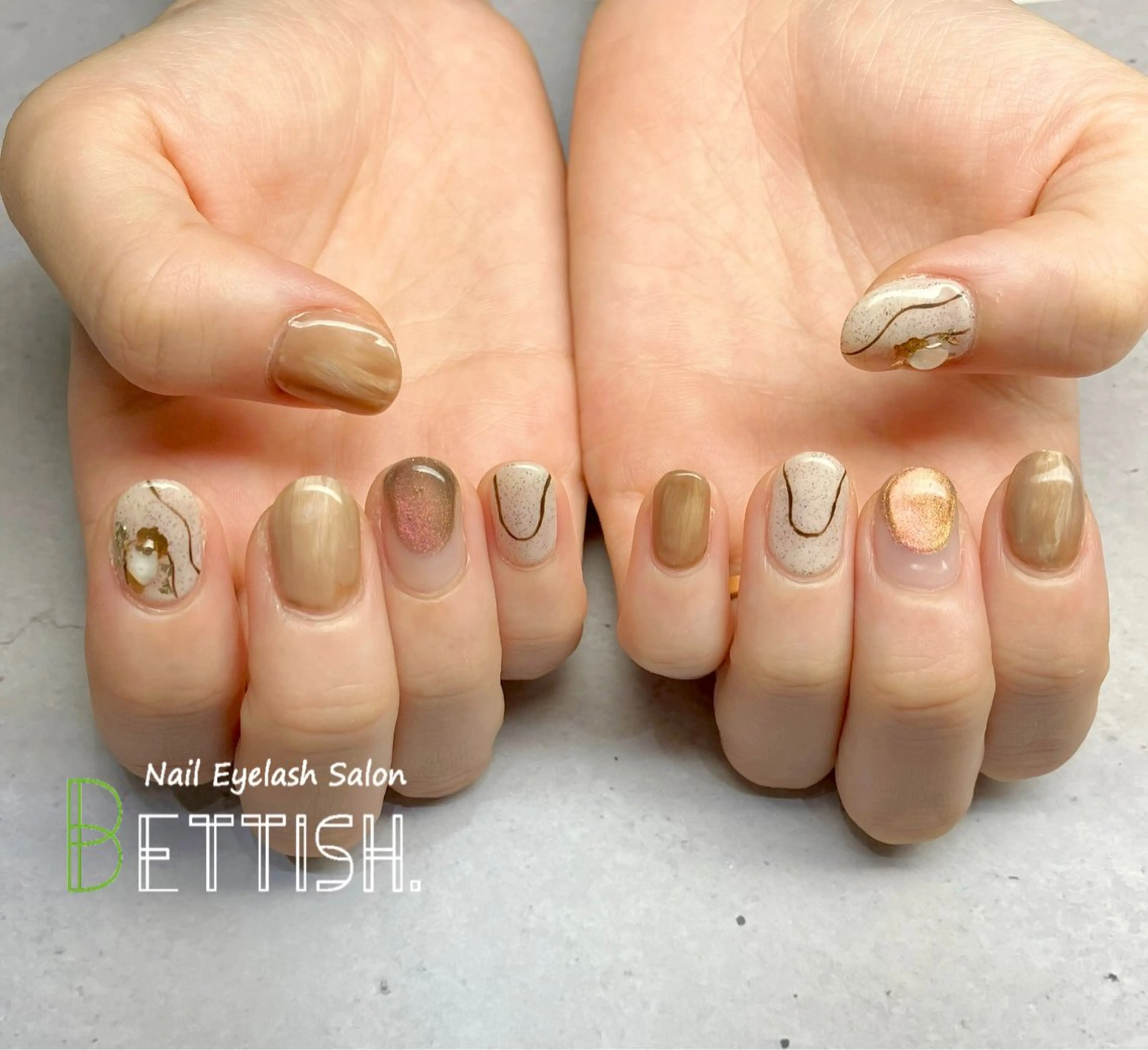 ネイル ハンドネイル BETTISH. KUMIKO☺︎︎のネイルデザイン