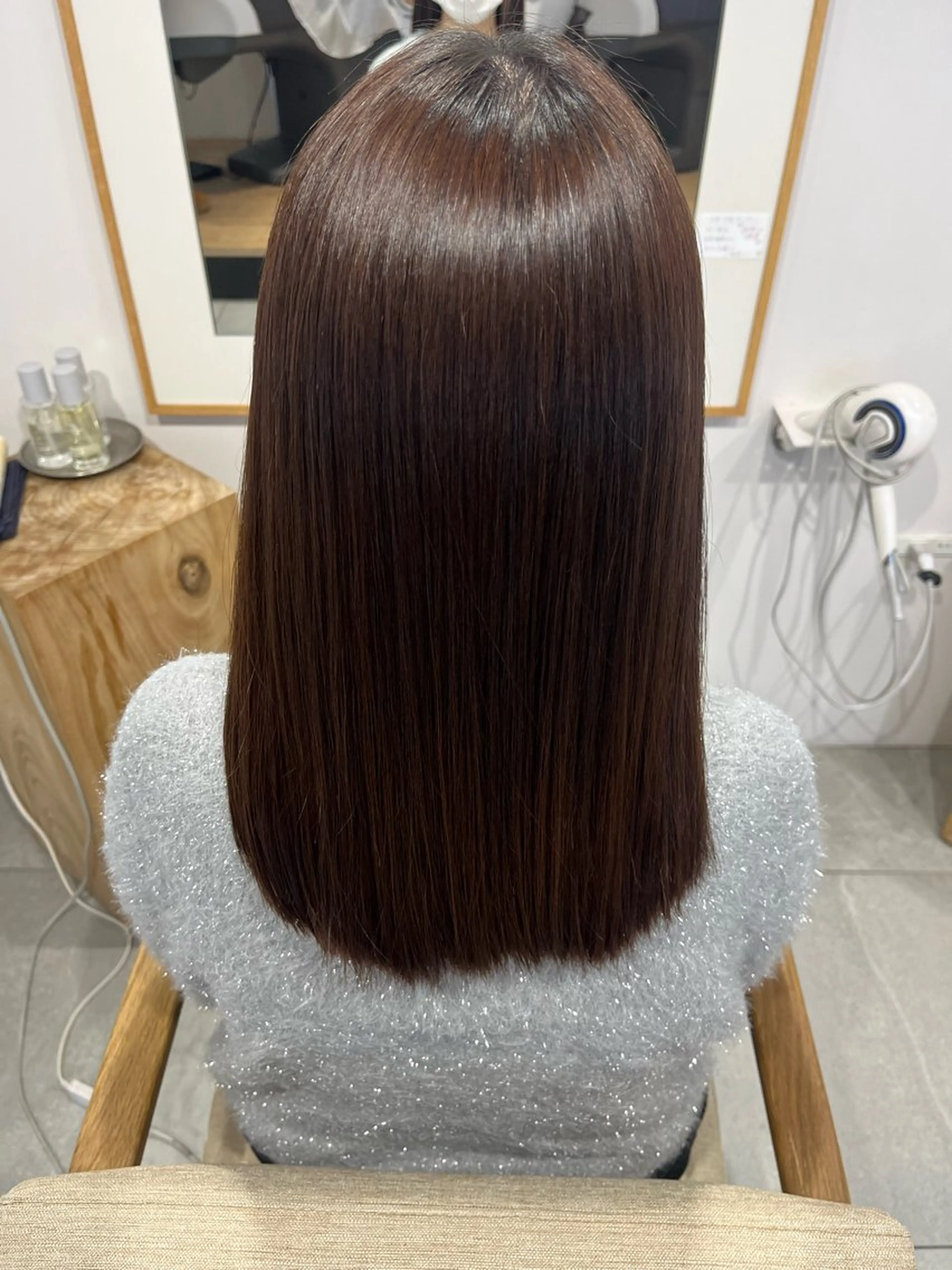 ロング 縮毛矯正 knock Ayaka🫧🌟のヘアスタイル