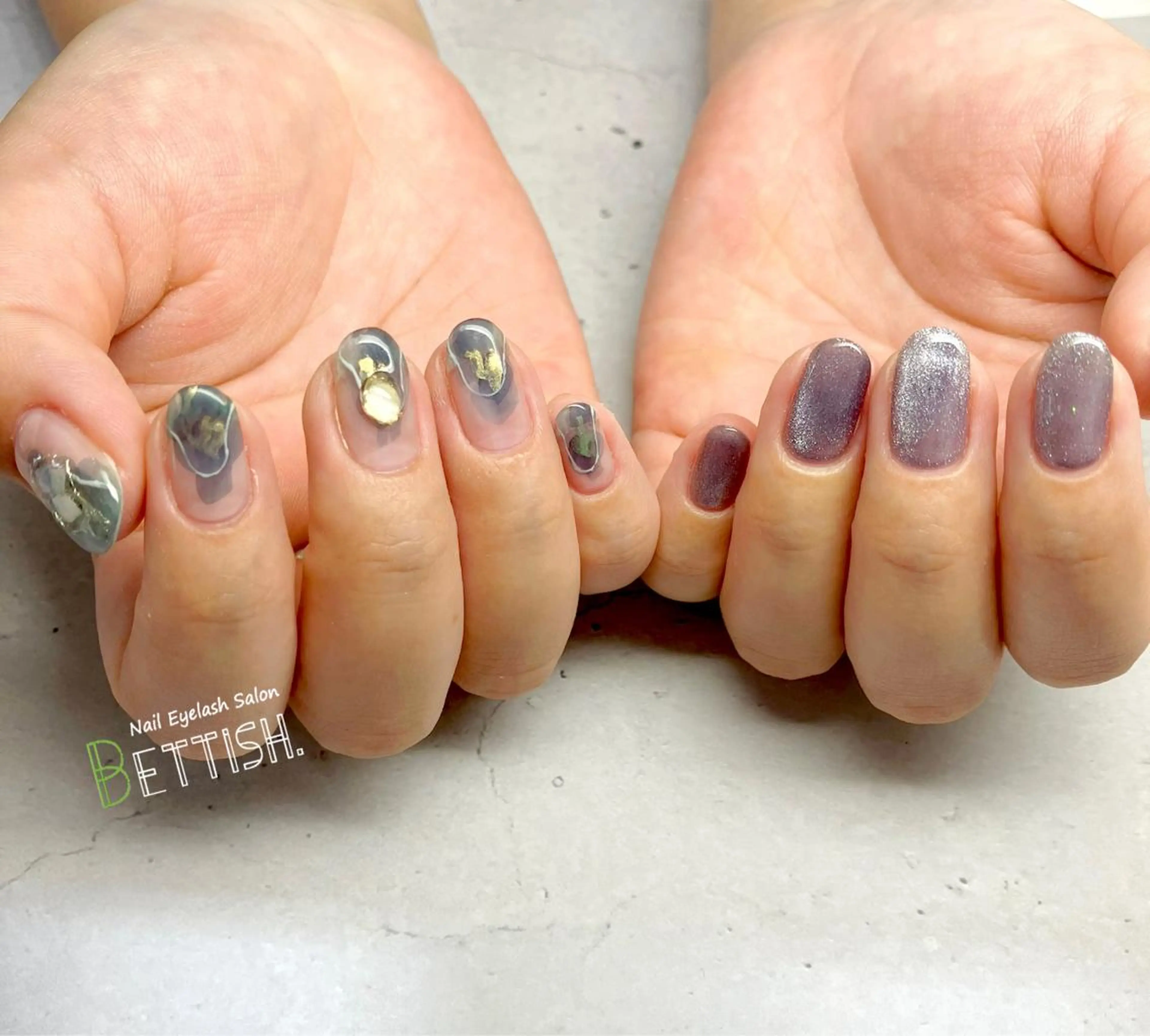 ネイル マグネットネイル ハンドネイル BETTISH. KUMIKO☺︎︎のネイルデザイン