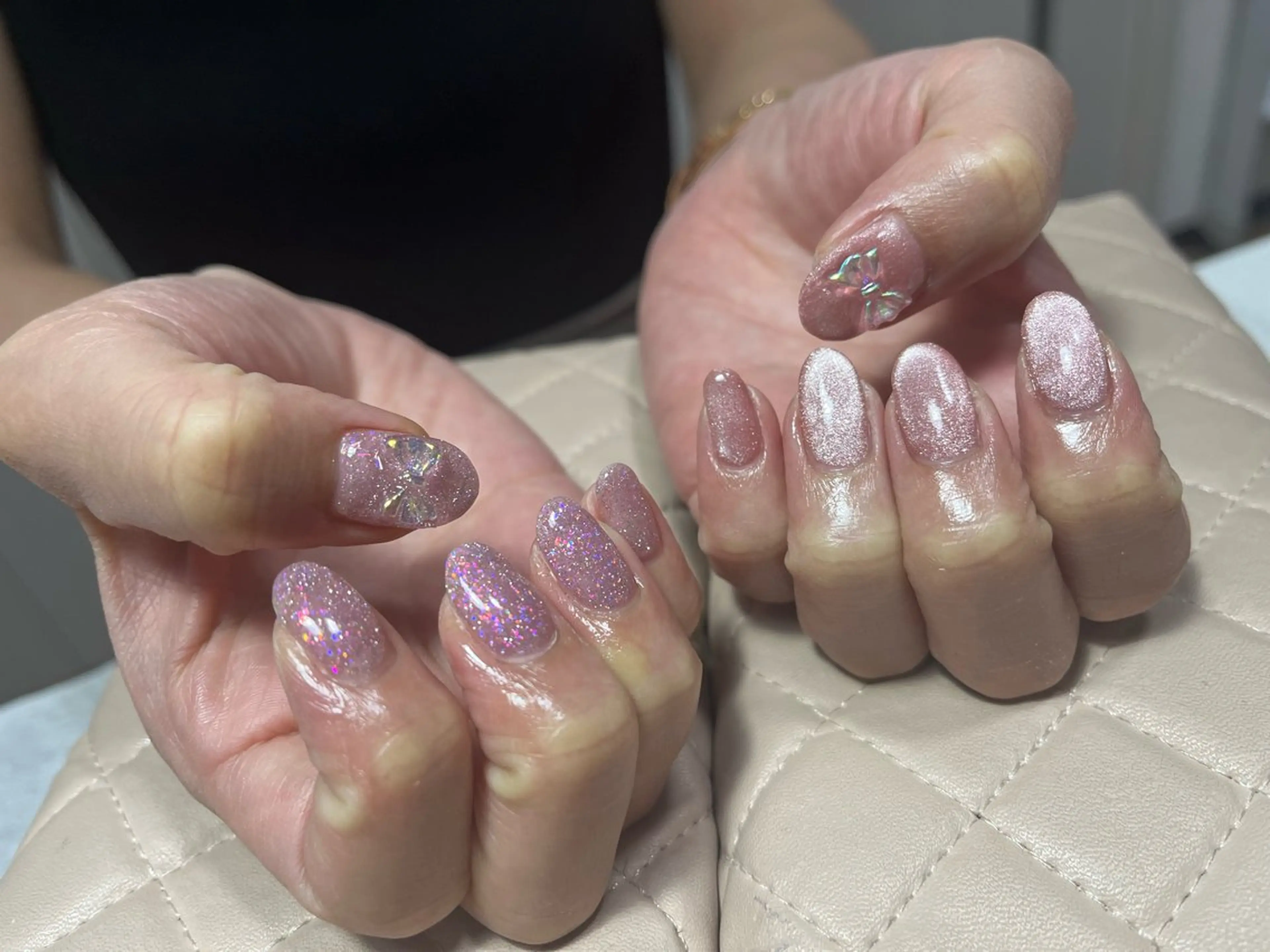 ネイル ハンドネイル goldgleams ちなのネイルデザイン