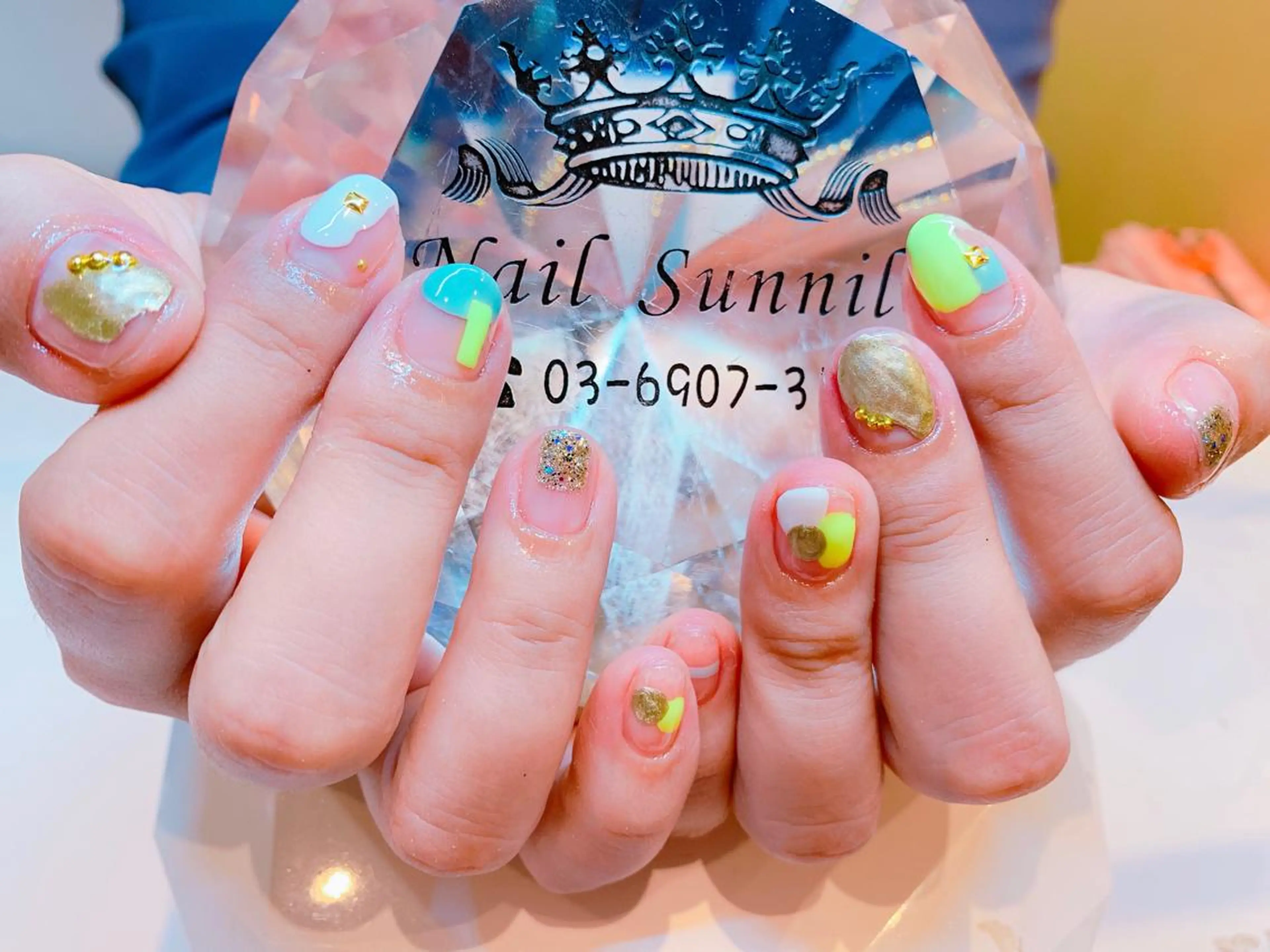 ネイル 長さだし専門店 M2　rikaのネイルデザイン