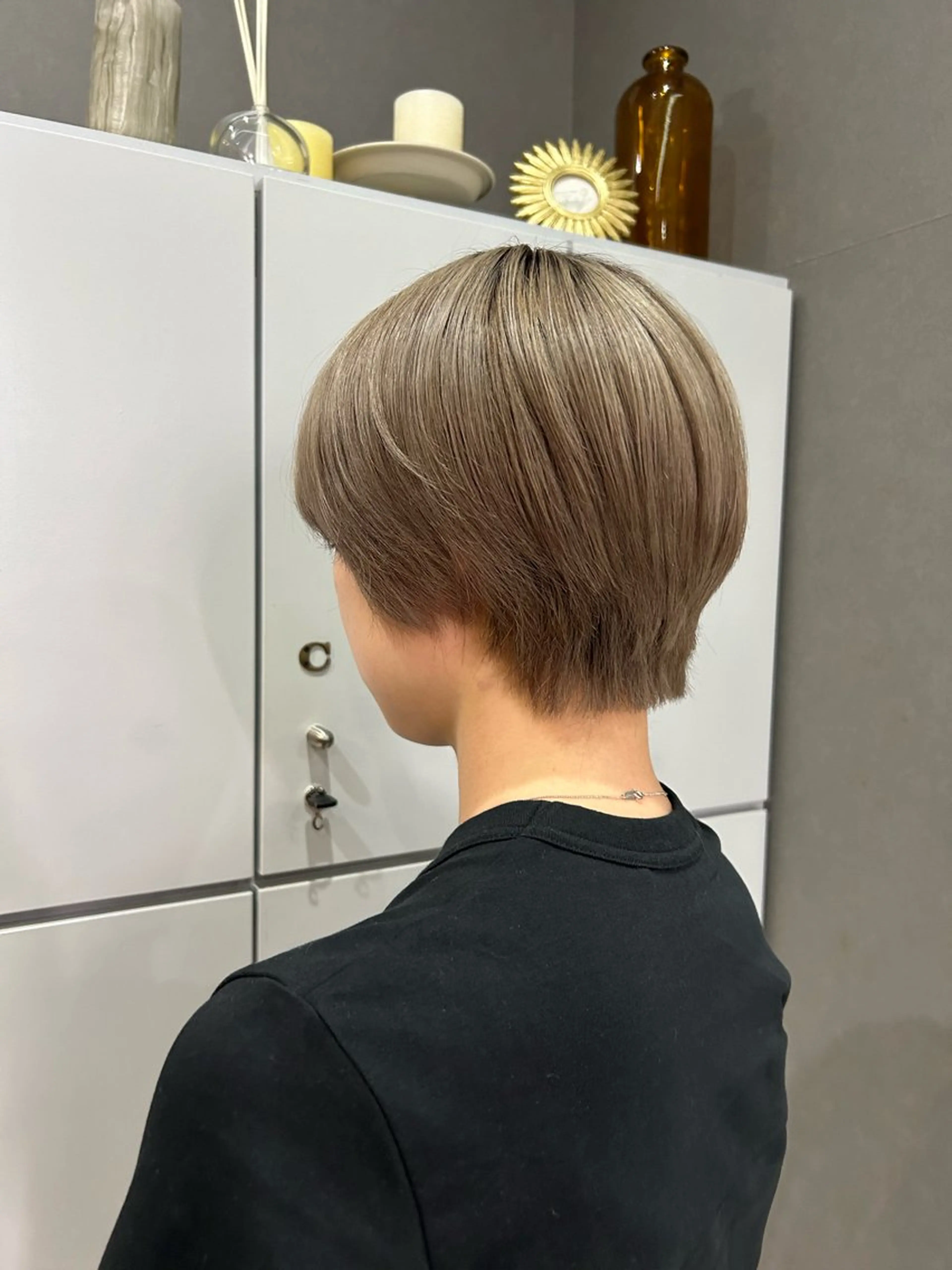 ショート カラー yuasa rinaのヘアスタイル