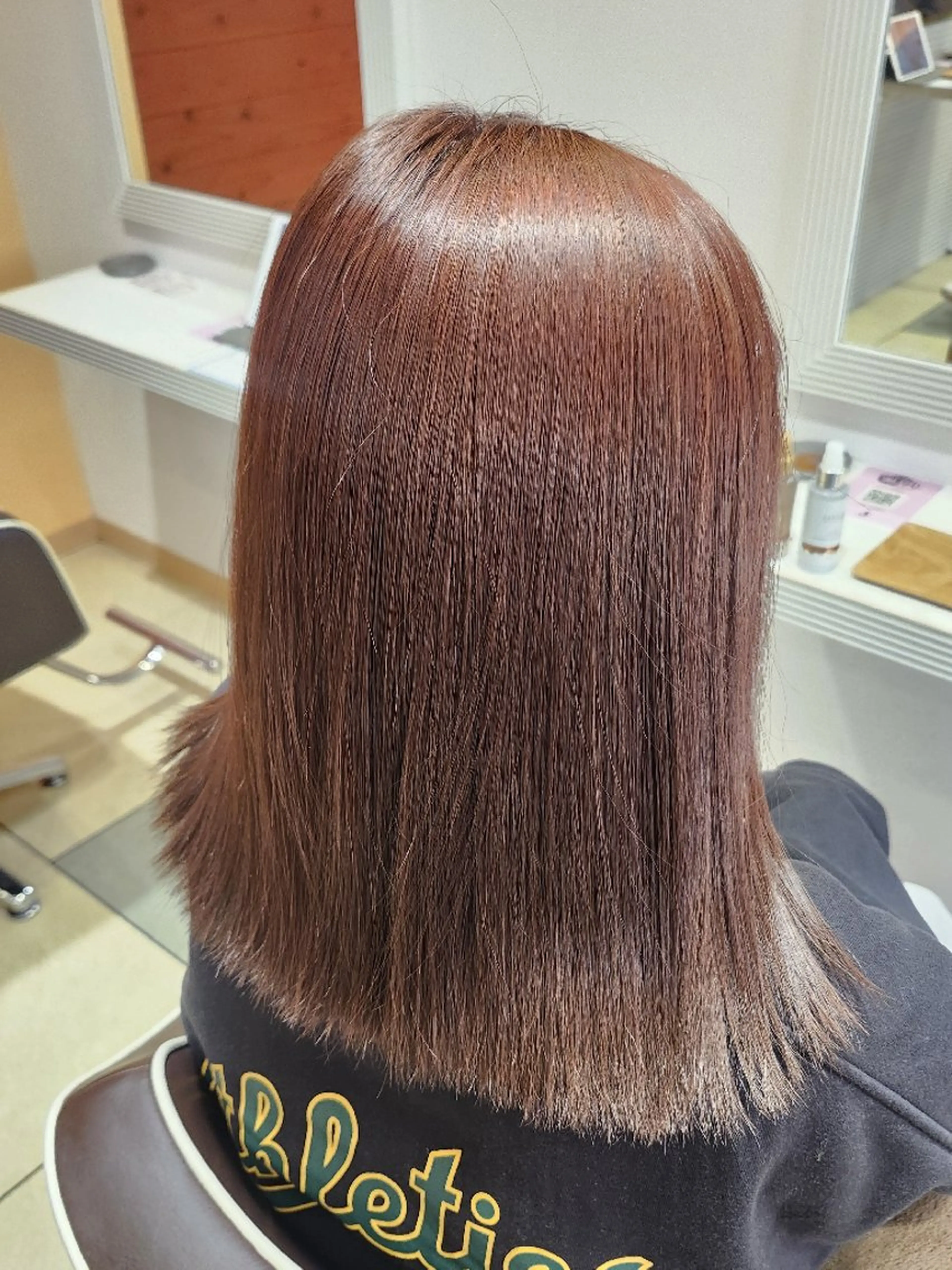 セミロング 暖色カラー/髪質改善 /メンズ🧡莉南のヘアスタイル