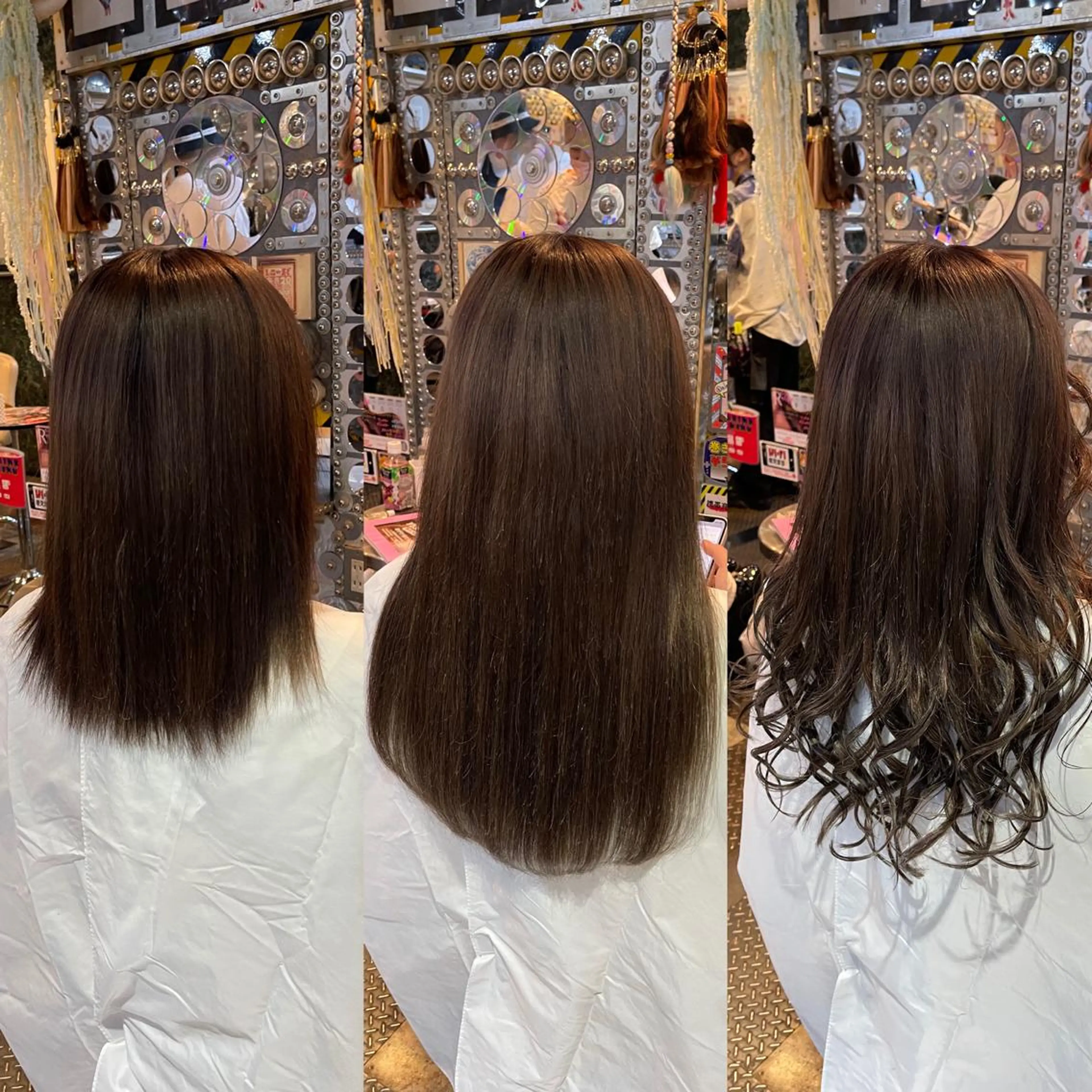 ロング カラー ヘアアレンジ 編み込みエクステ エクステ haco+所属・🌈派手髪エクステ ブレイズ🌈ひろとのヘアスタイル