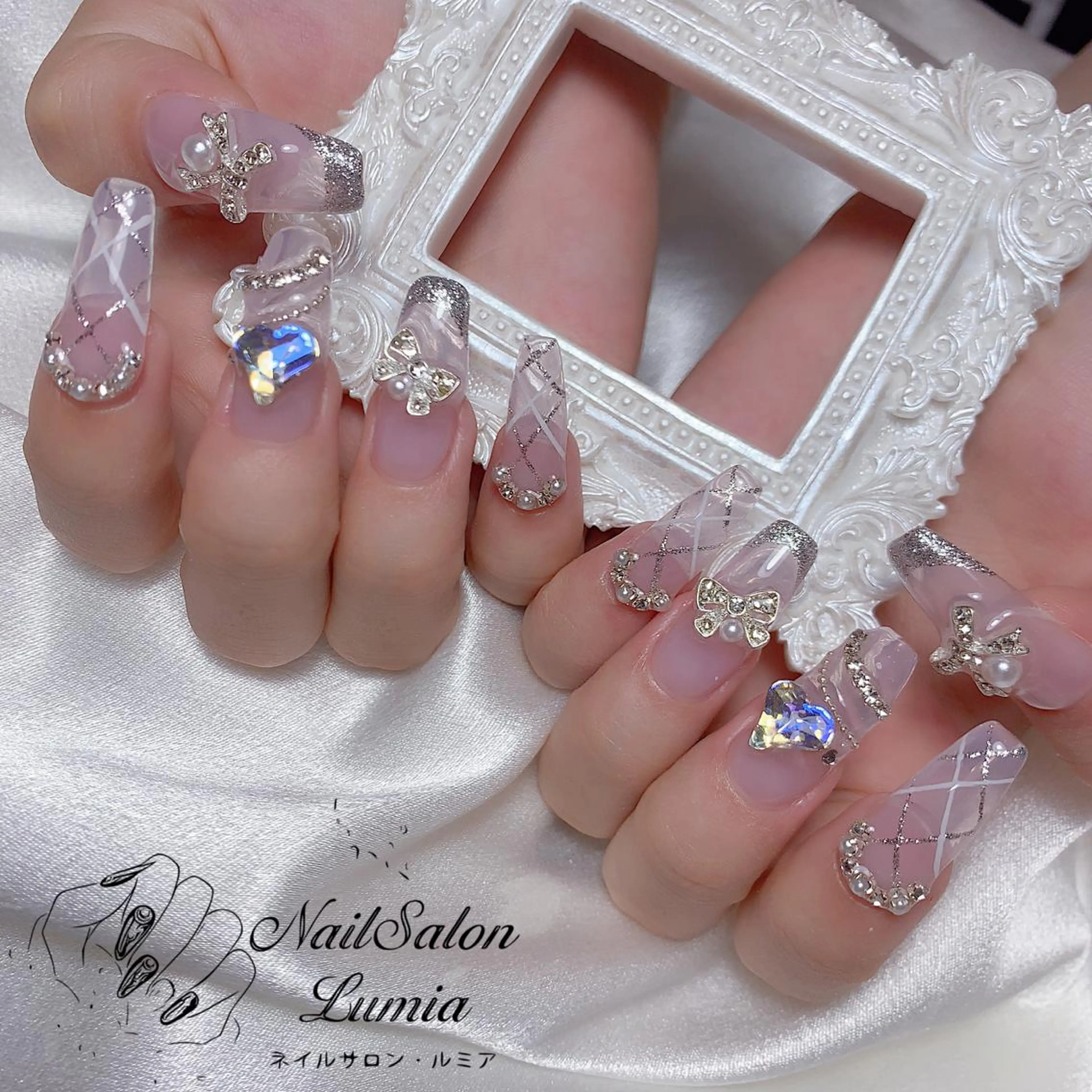 ネイル ハンドネイル ネイルサロン ルミア Lumia 店長のネイルデザイン