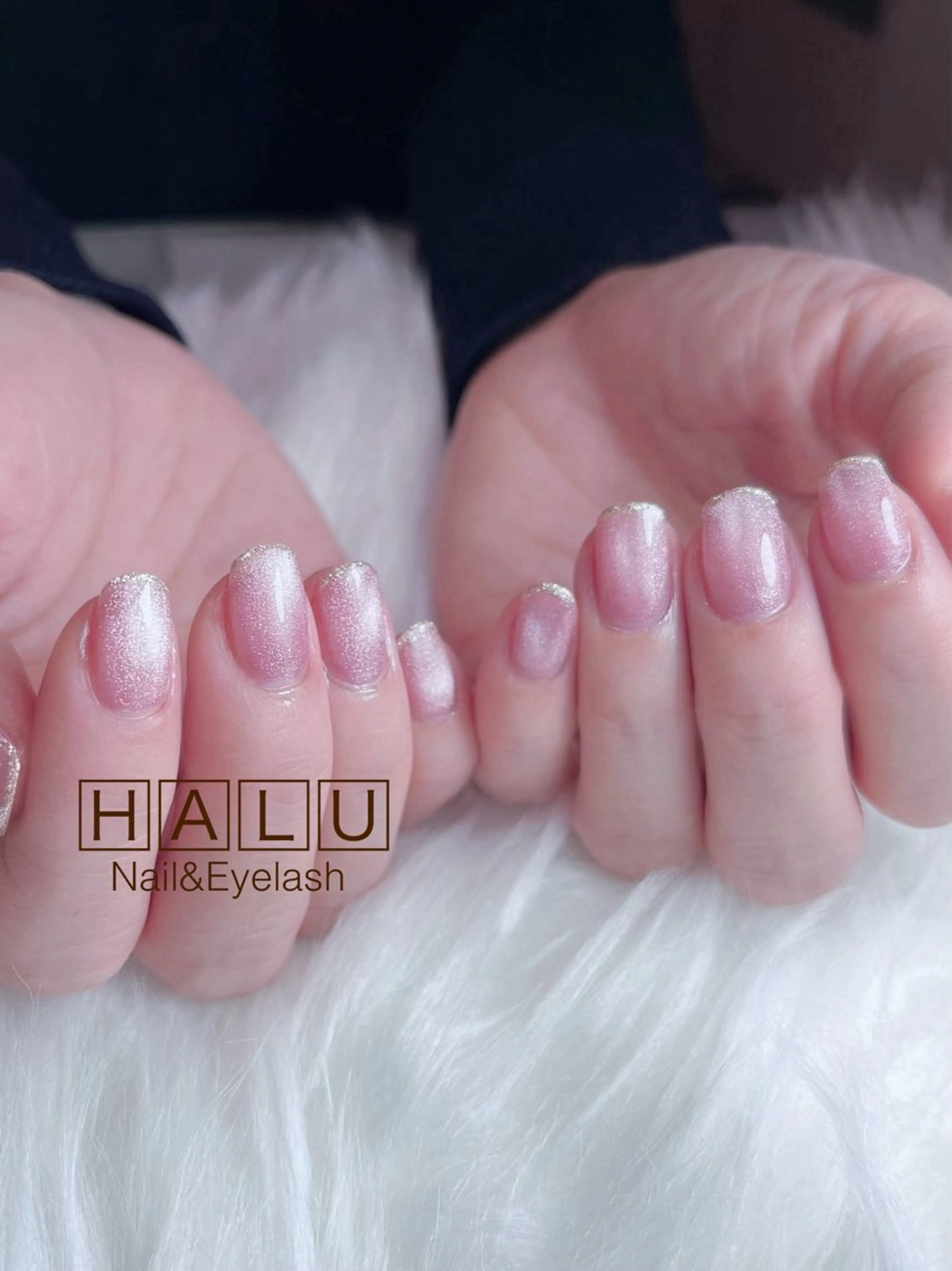 ネイル ラメ(グリッター) HALU ハルのネイルデザイン