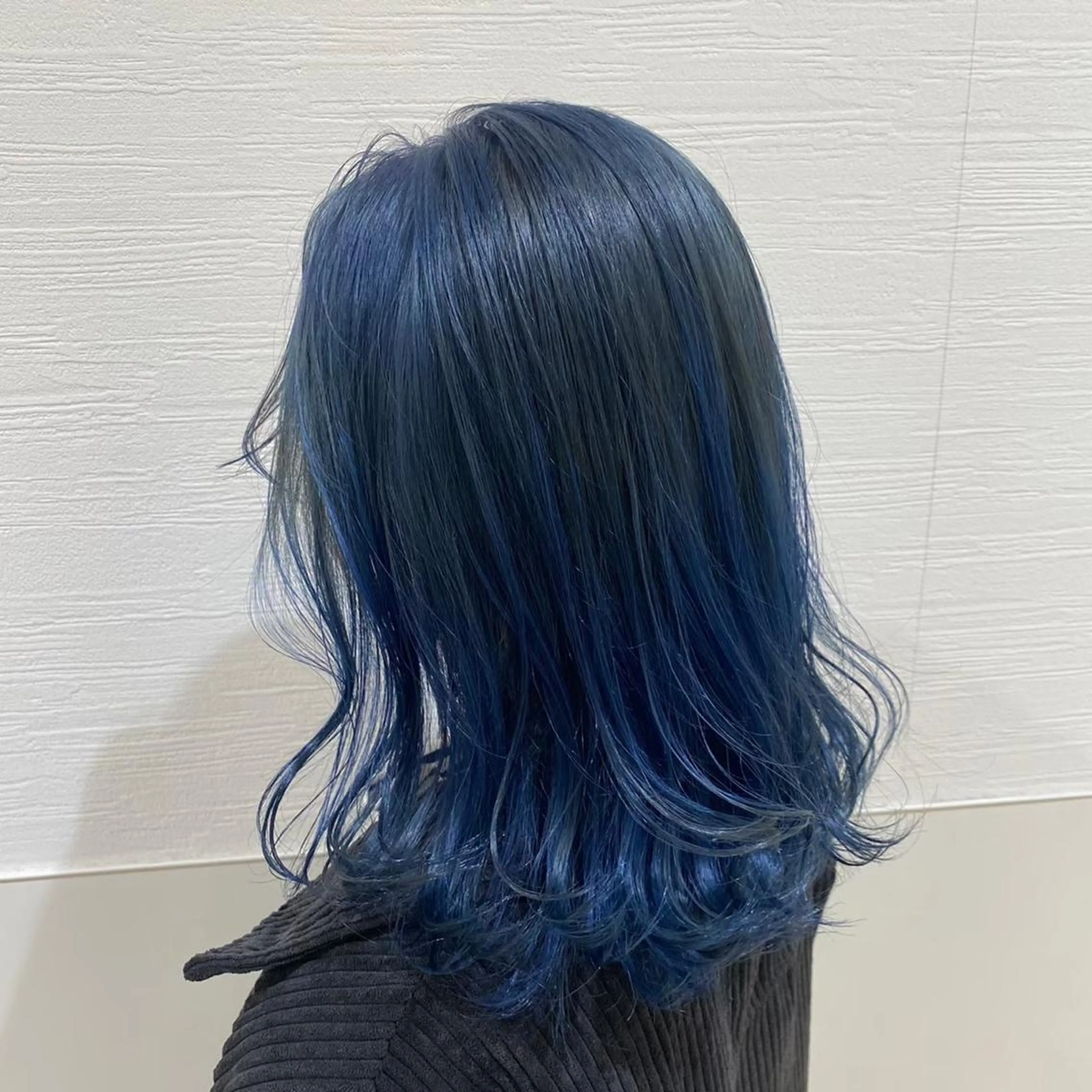 セミロング カラー 波巻パーマ/毛流れ パーマ☘️りゅうせいのヘアスタイル