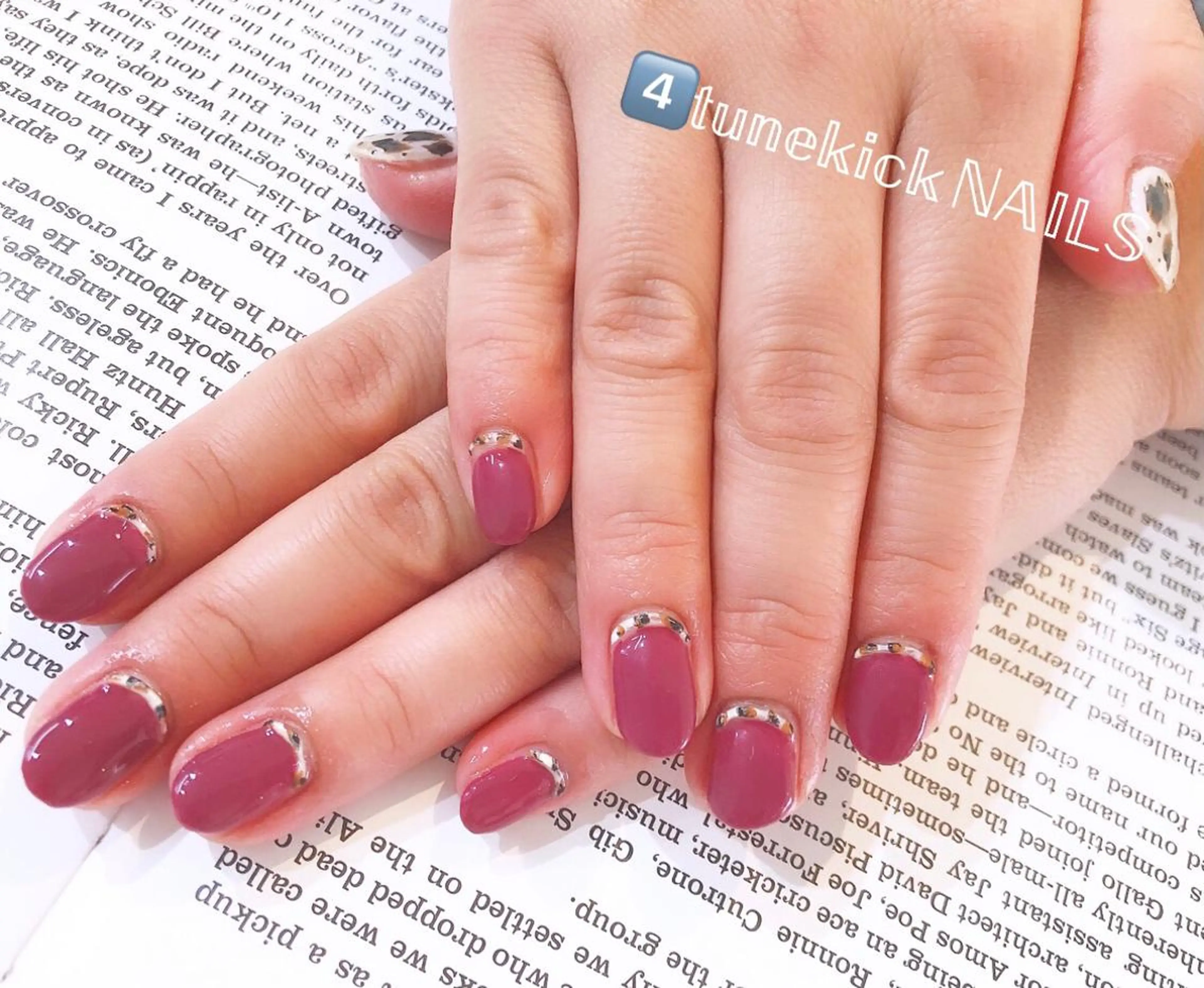 ネイル 4tunekick NAILS(フォーチュンキックネイルズ)所属・光森 淳子のネイルデザイン