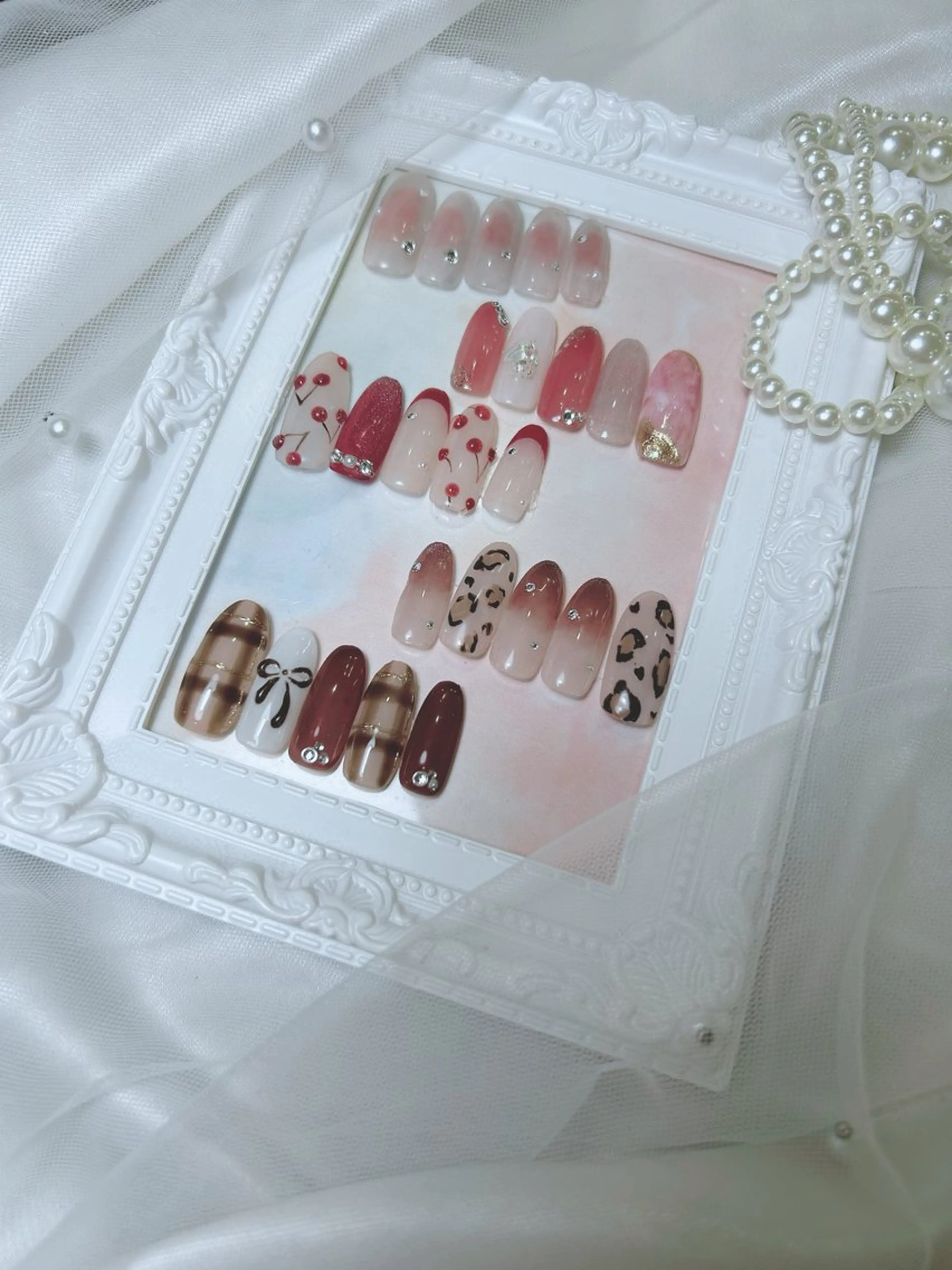 ネイル ハンドネイル Monart♡ 石光のネイルデザイン