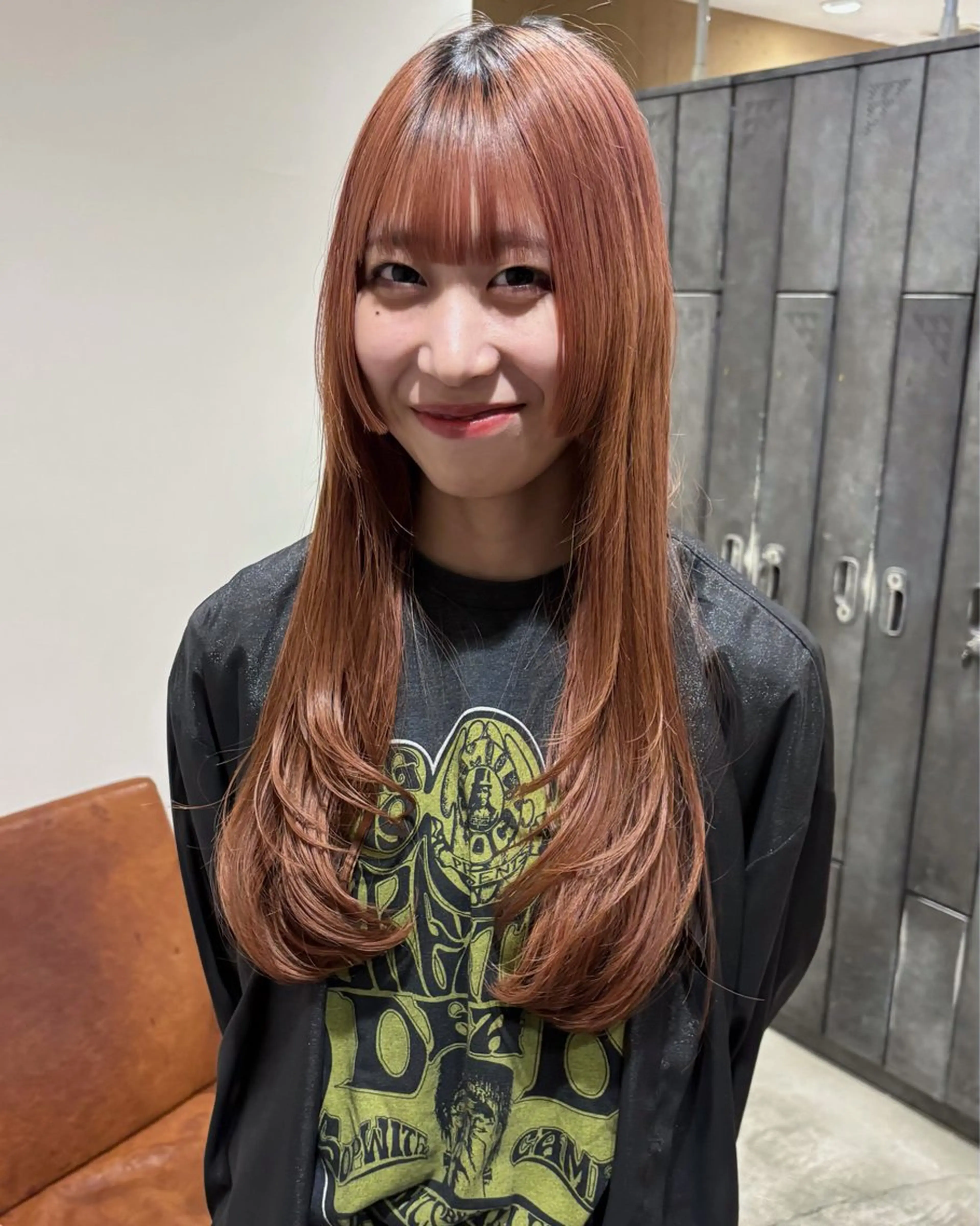 ロング 姫カット レイヤーカット 梅田美容室/カット /Maoのヘアスタイル