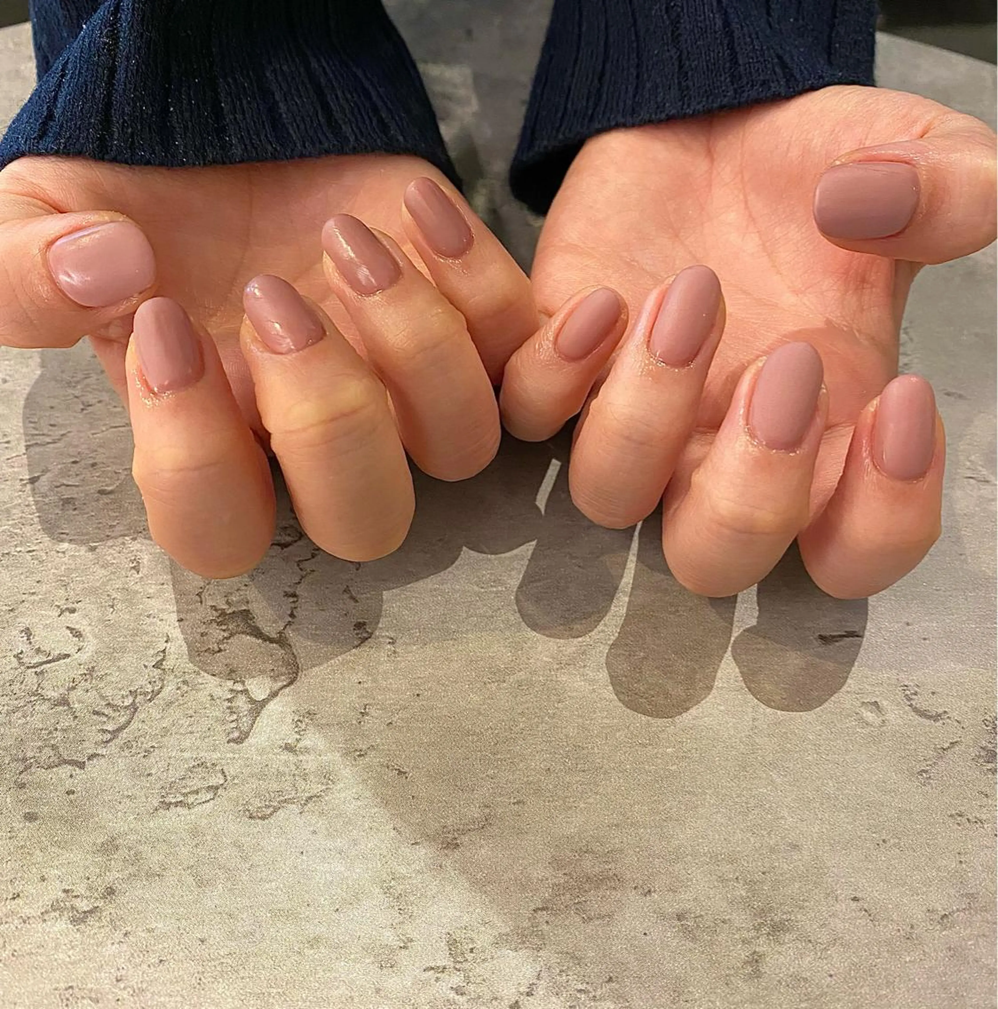 ネイル マットネイル ワンカラーネイル nail salon eve...のネイルデザイン