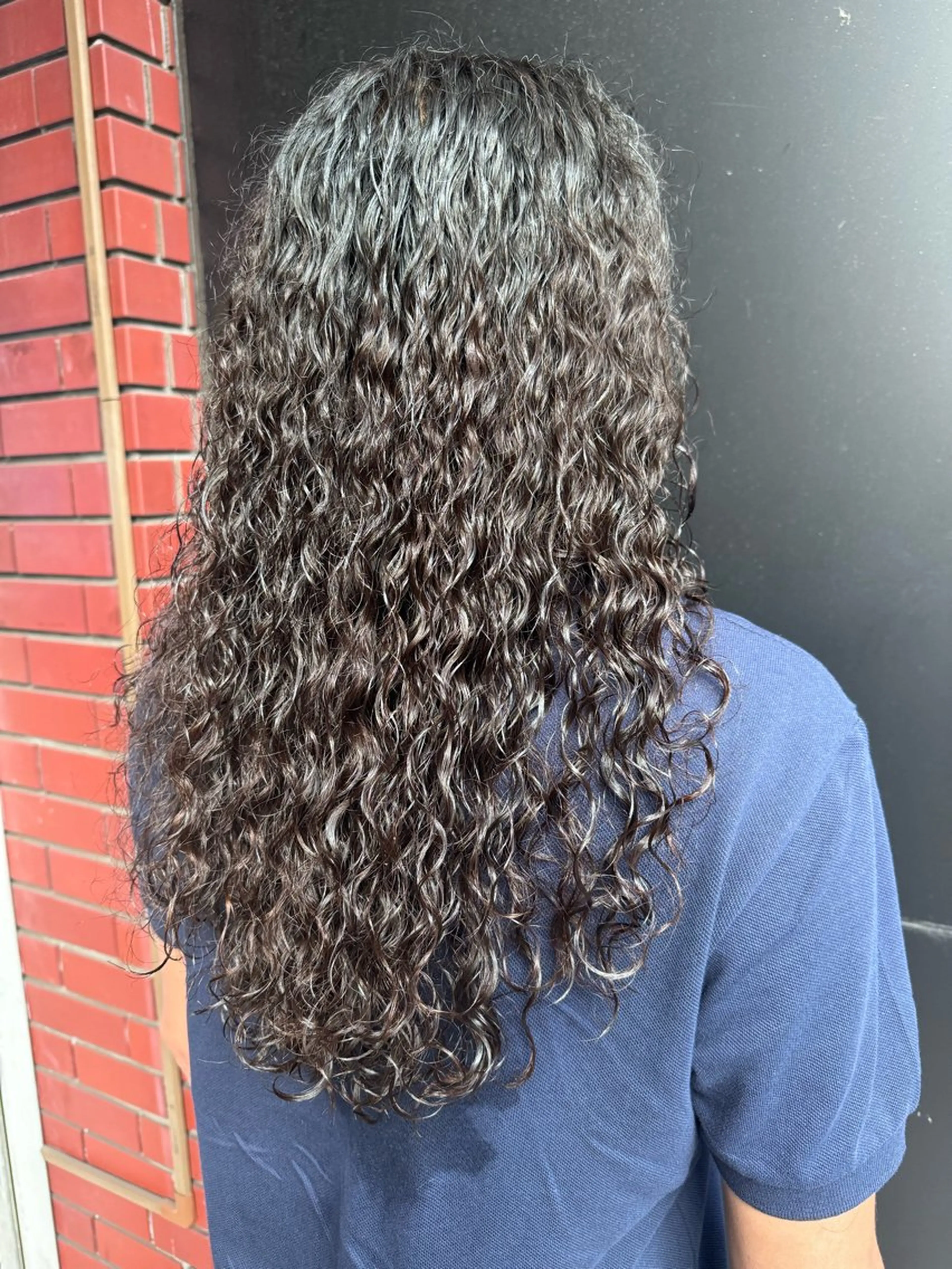 ロング パーマ メンズ メンズパーマ カット パーマ 柏メンズカットパーマ NO.1タイチのヘアスタイル