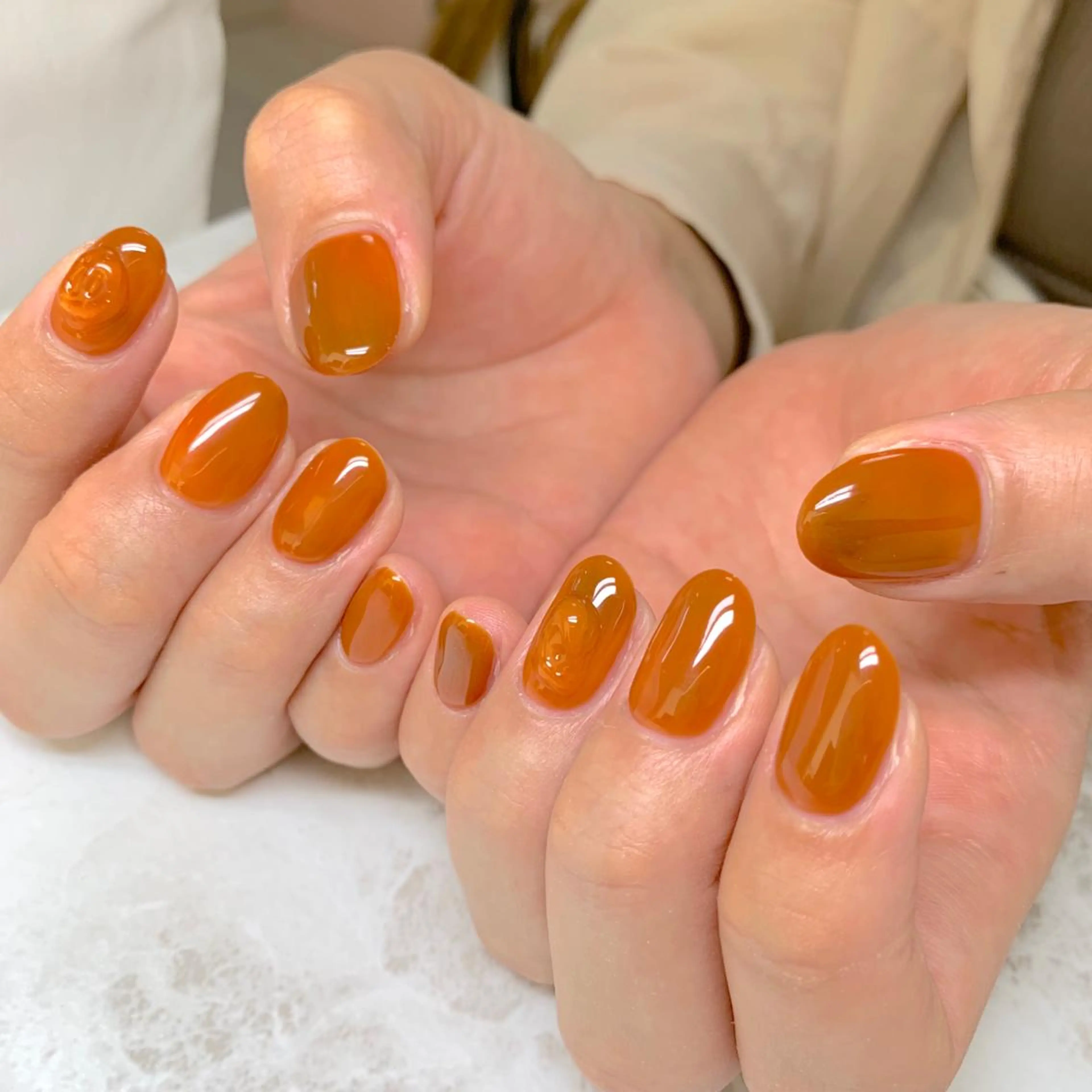 ネイル クリアネイル ハンドネイル ハンドケア LULU LIMAのネイルデザイン