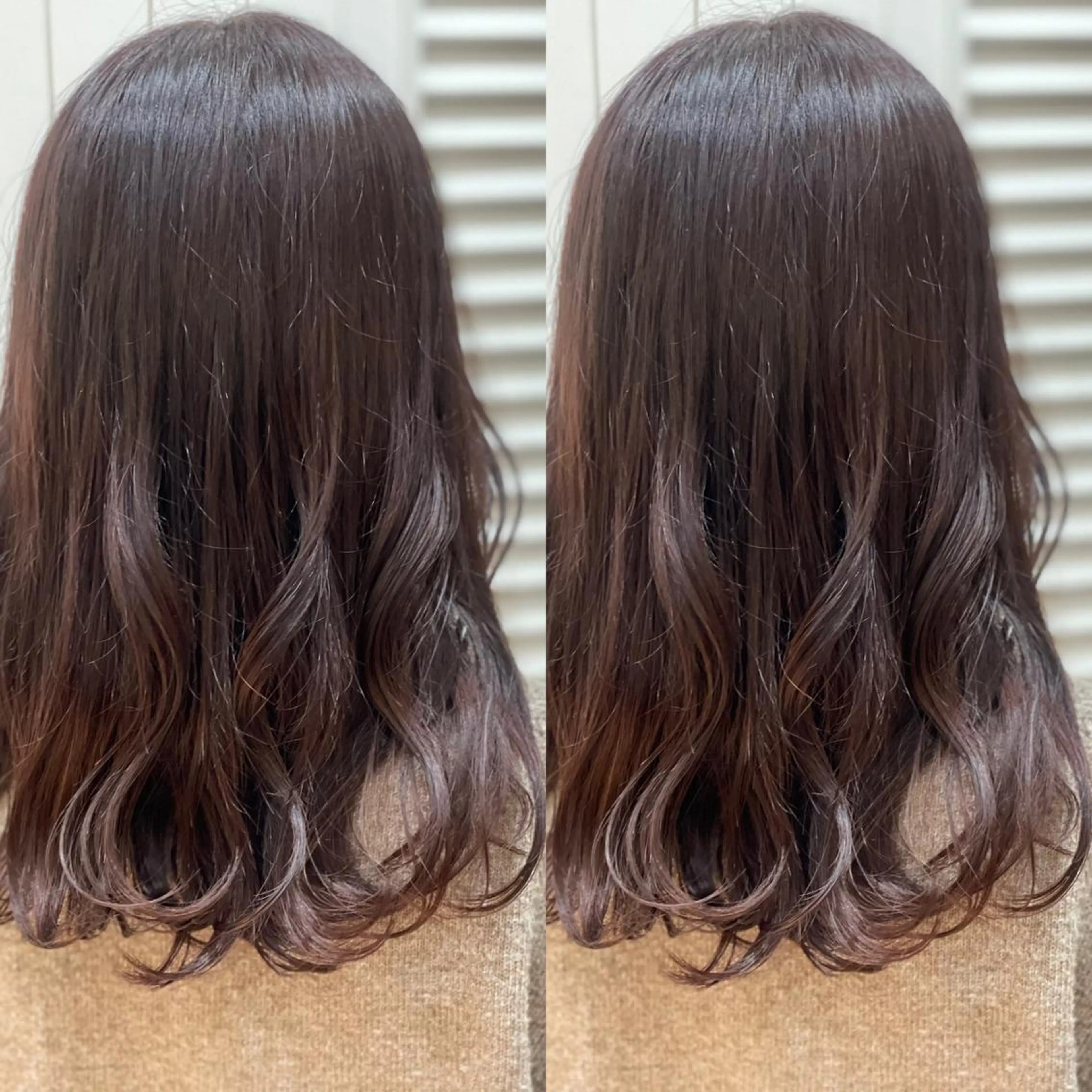 ロング カラー アッシュ ラベンダーカラー ラベンダーアッシュ Snaly カラー特化ページのヘアスタイル