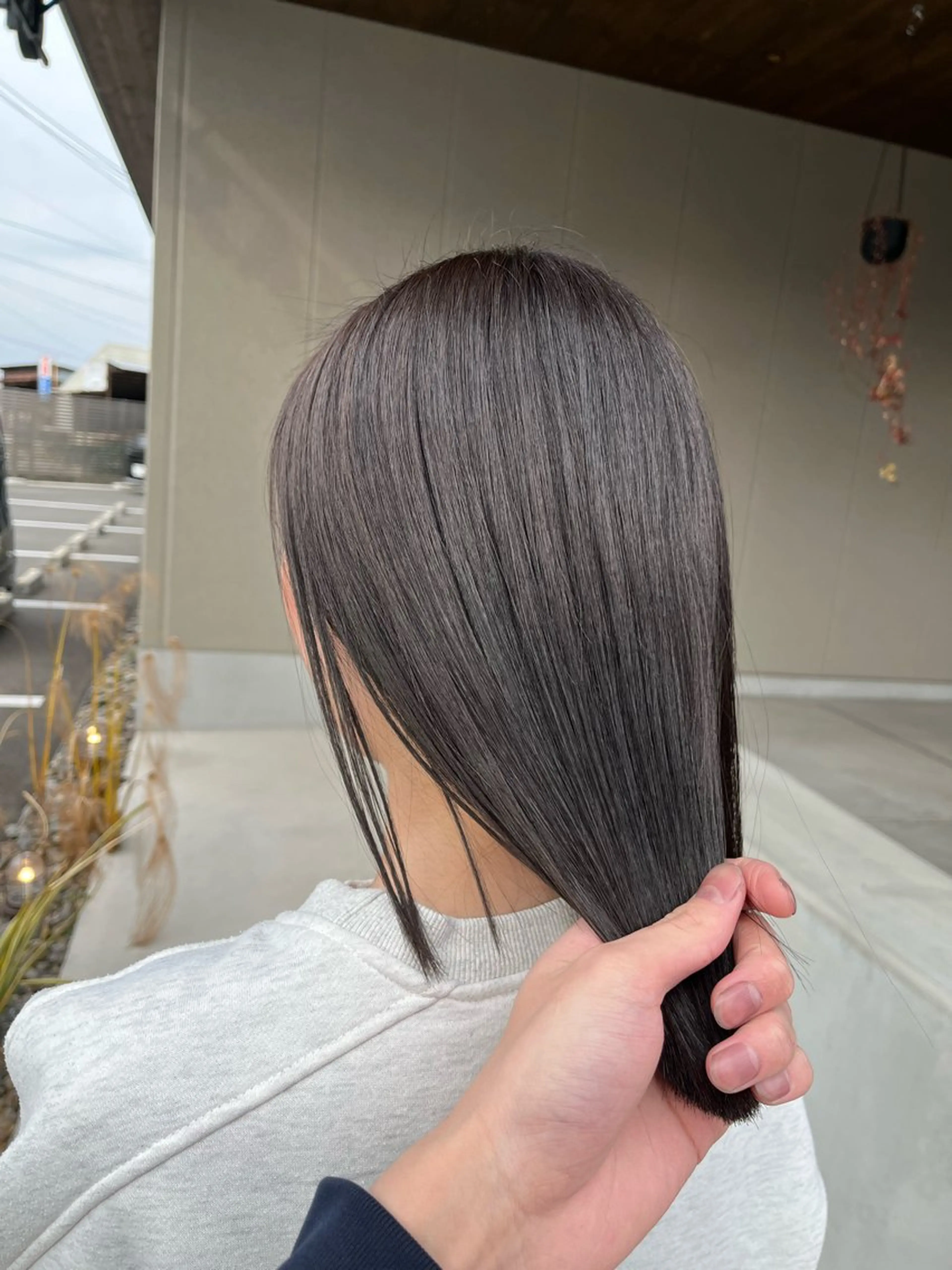 ミディアム ✨透明感カラー🫧 れんのヘアスタイル