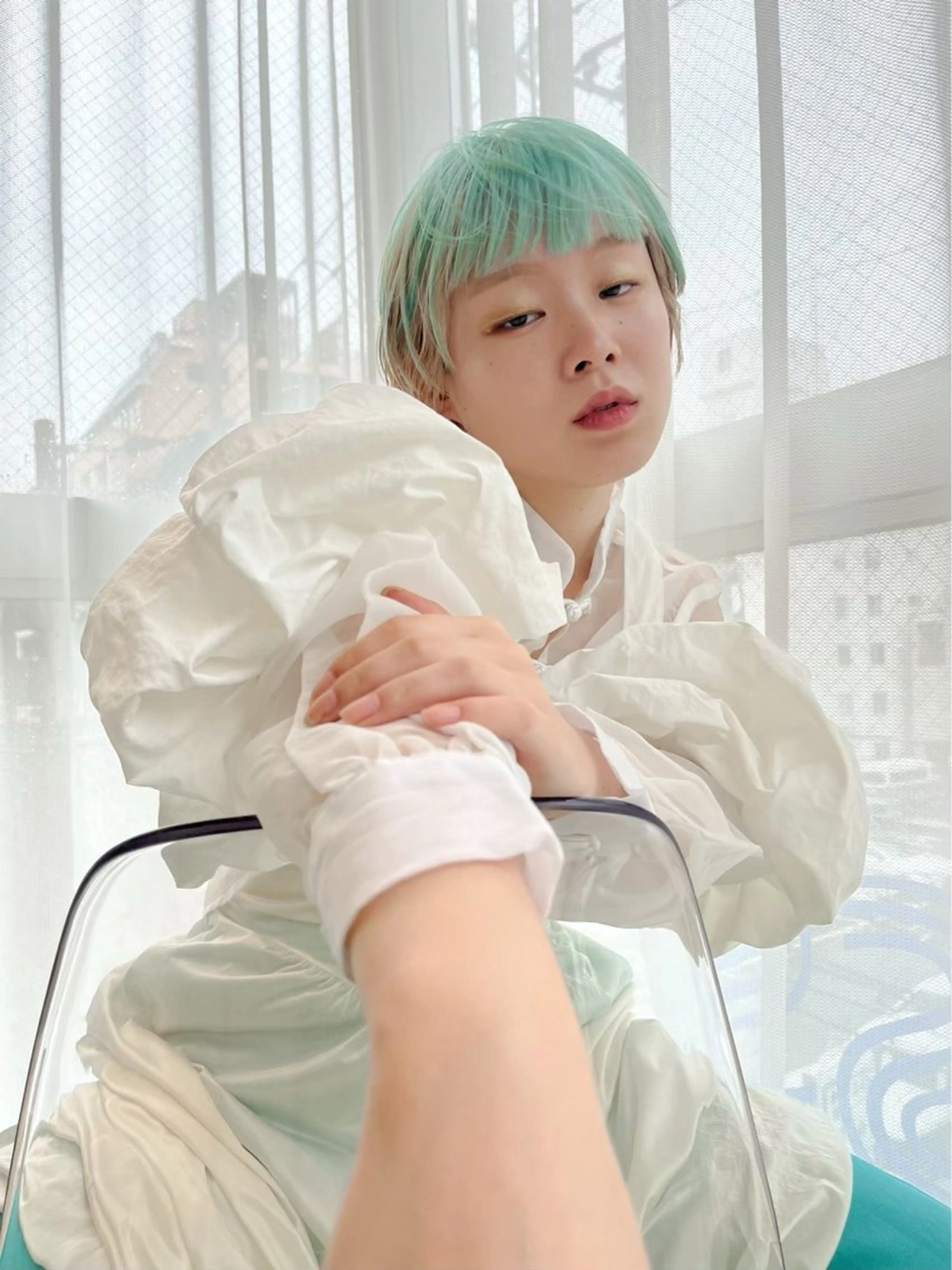 ショート ness rinaのヘアスタイル