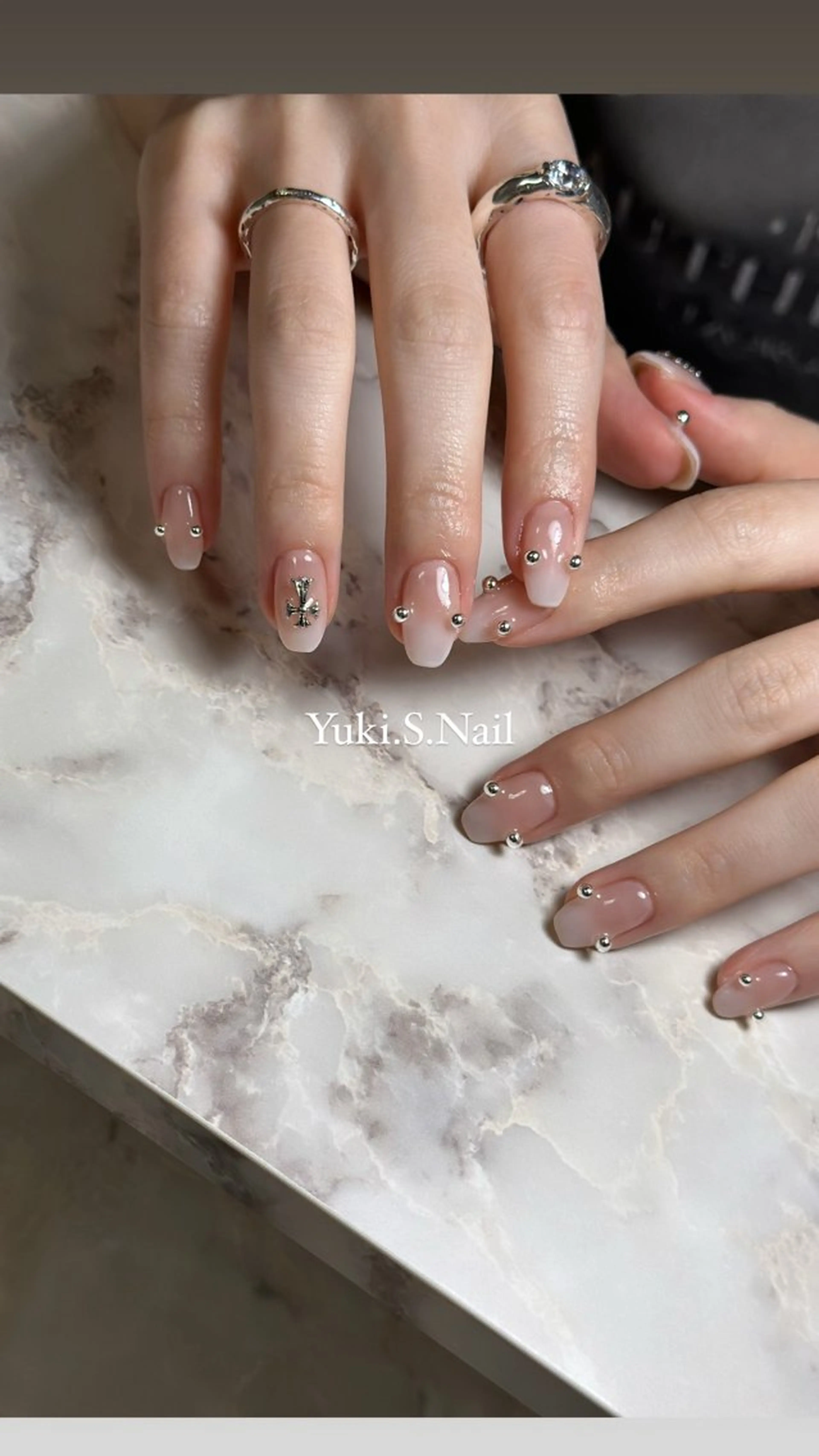 ショート ハンドネイル Yuki S.Nailのネイルデザイン