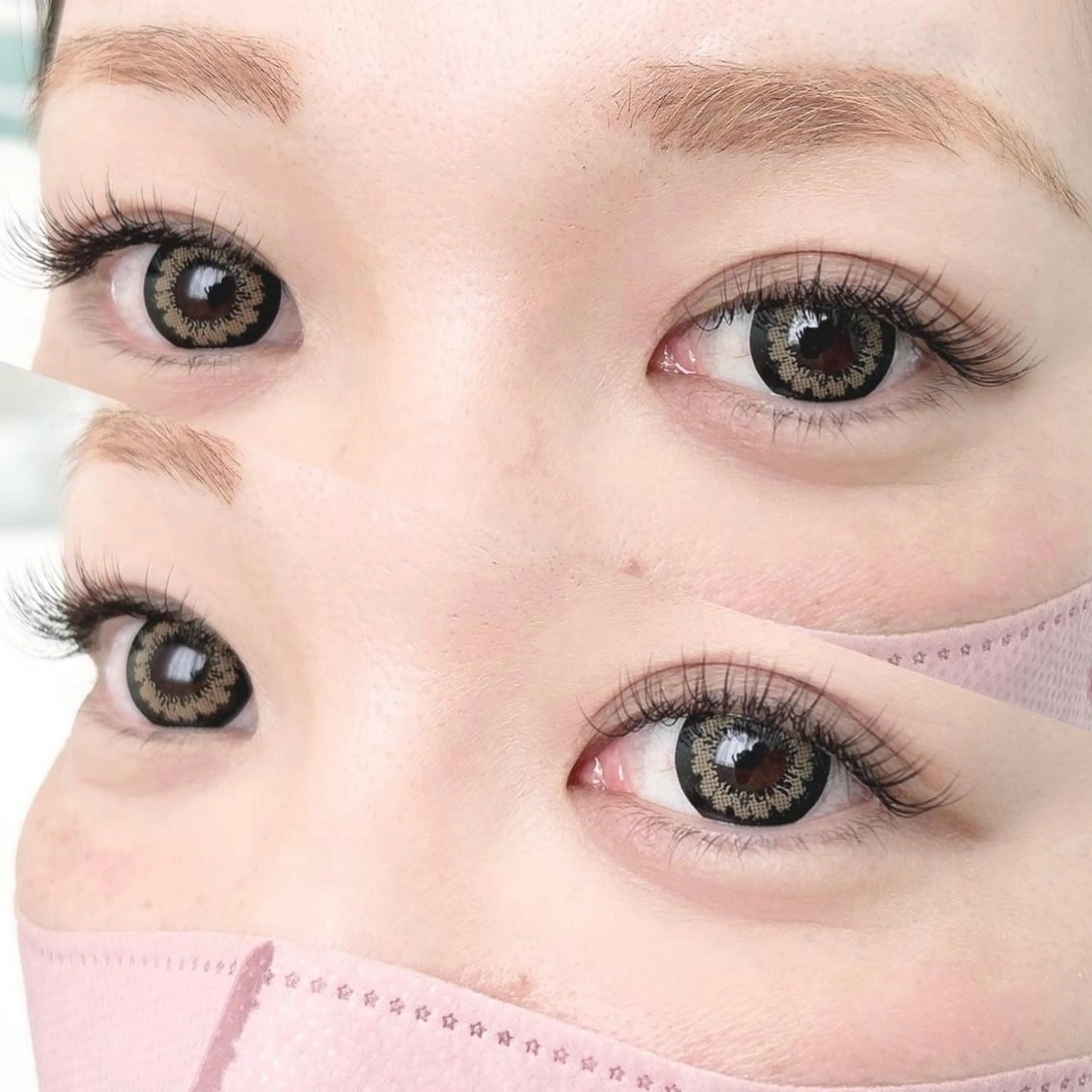 マツエク・マツパ ナチュラル ミニョン　八尾所属・ミニョン ふうかのマツエク・マツパデザイン