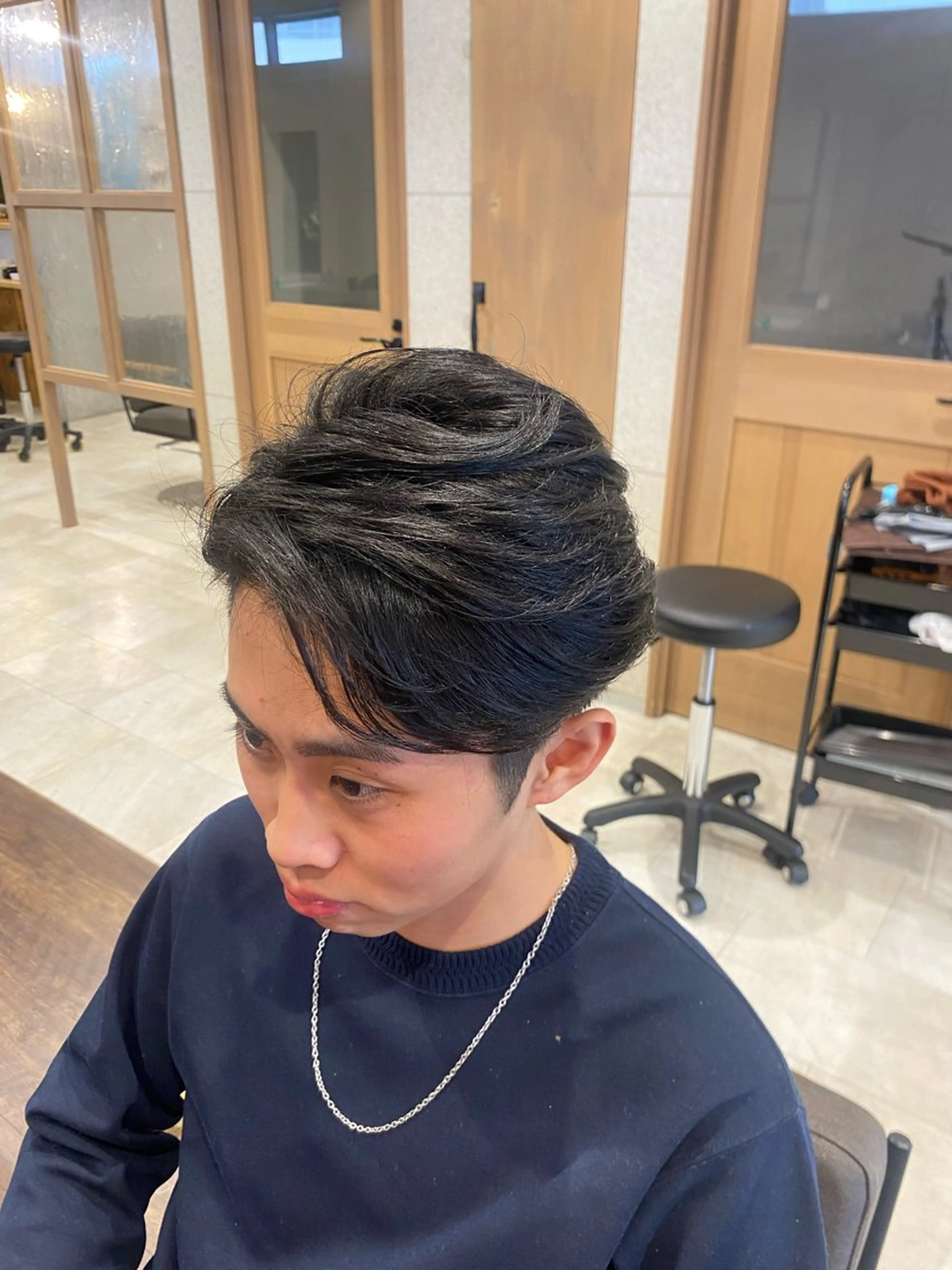 ショート メンズ 刈り上げ カット 👑髪質改善/パーマ /フェード/森田のヘアスタイル