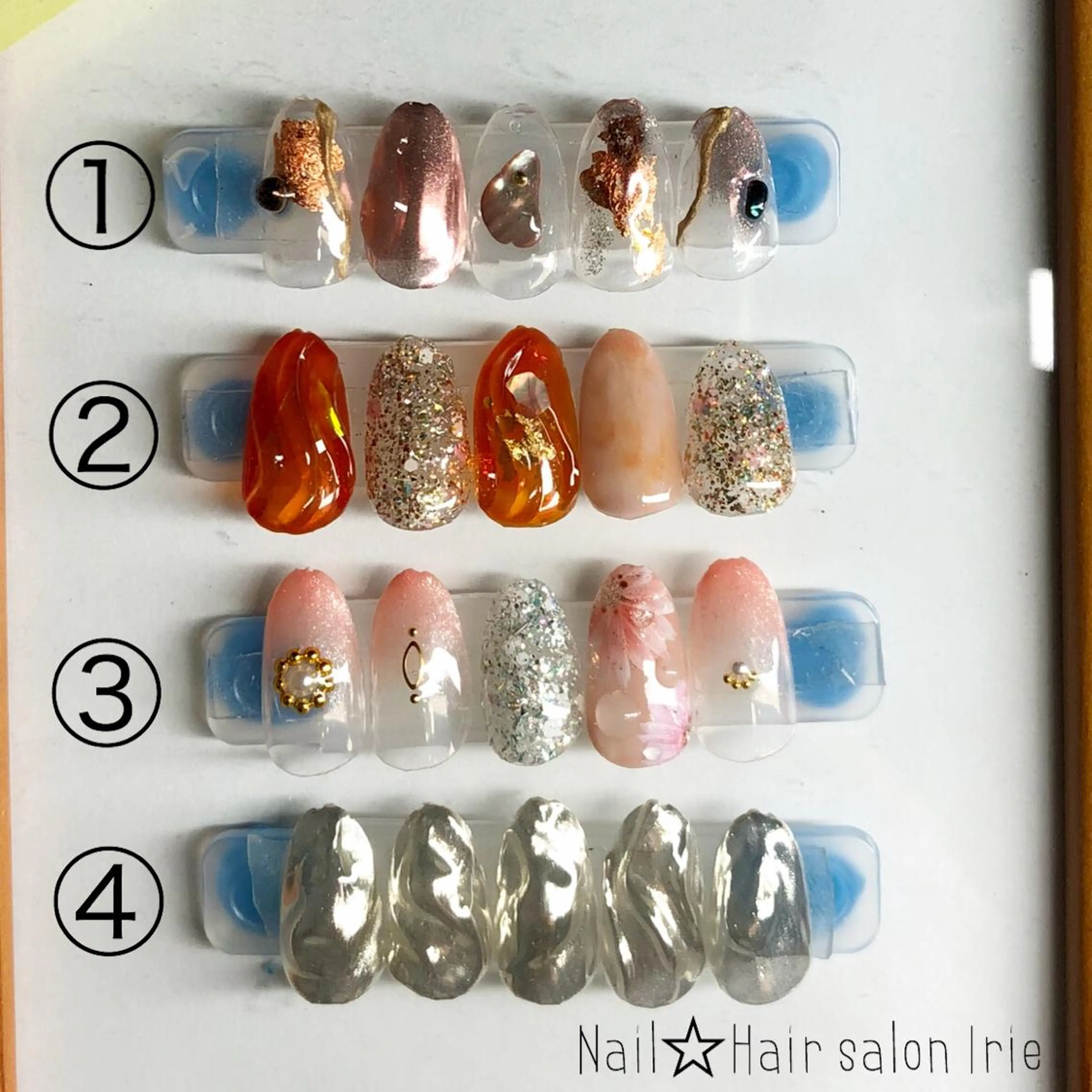 ネイル Hair salon Irie所属・與儀 知佳のネイルデザイン