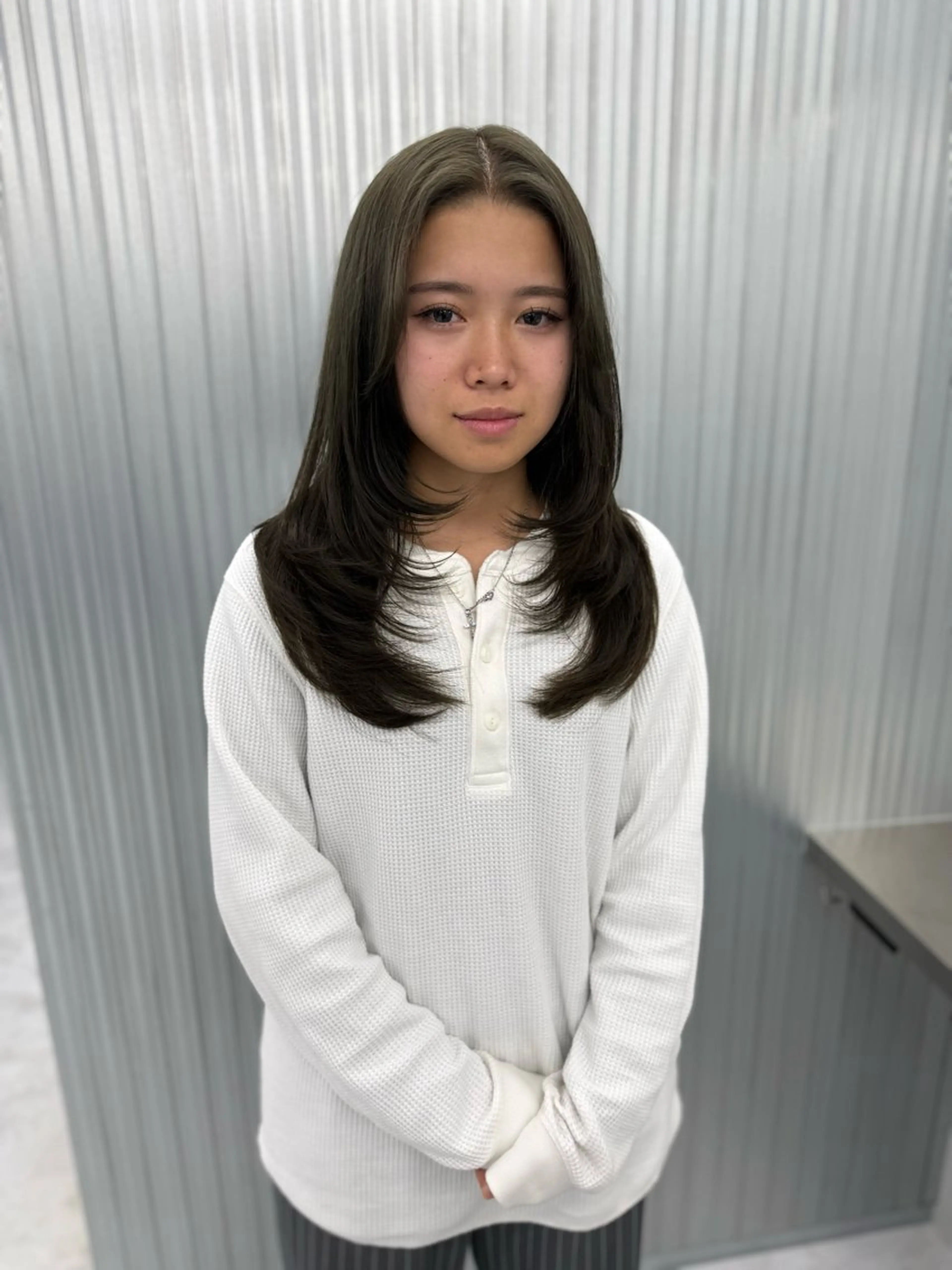 ロング うる艶🫧ハイトーン 💜🦋🫧ミズキのヘアスタイル