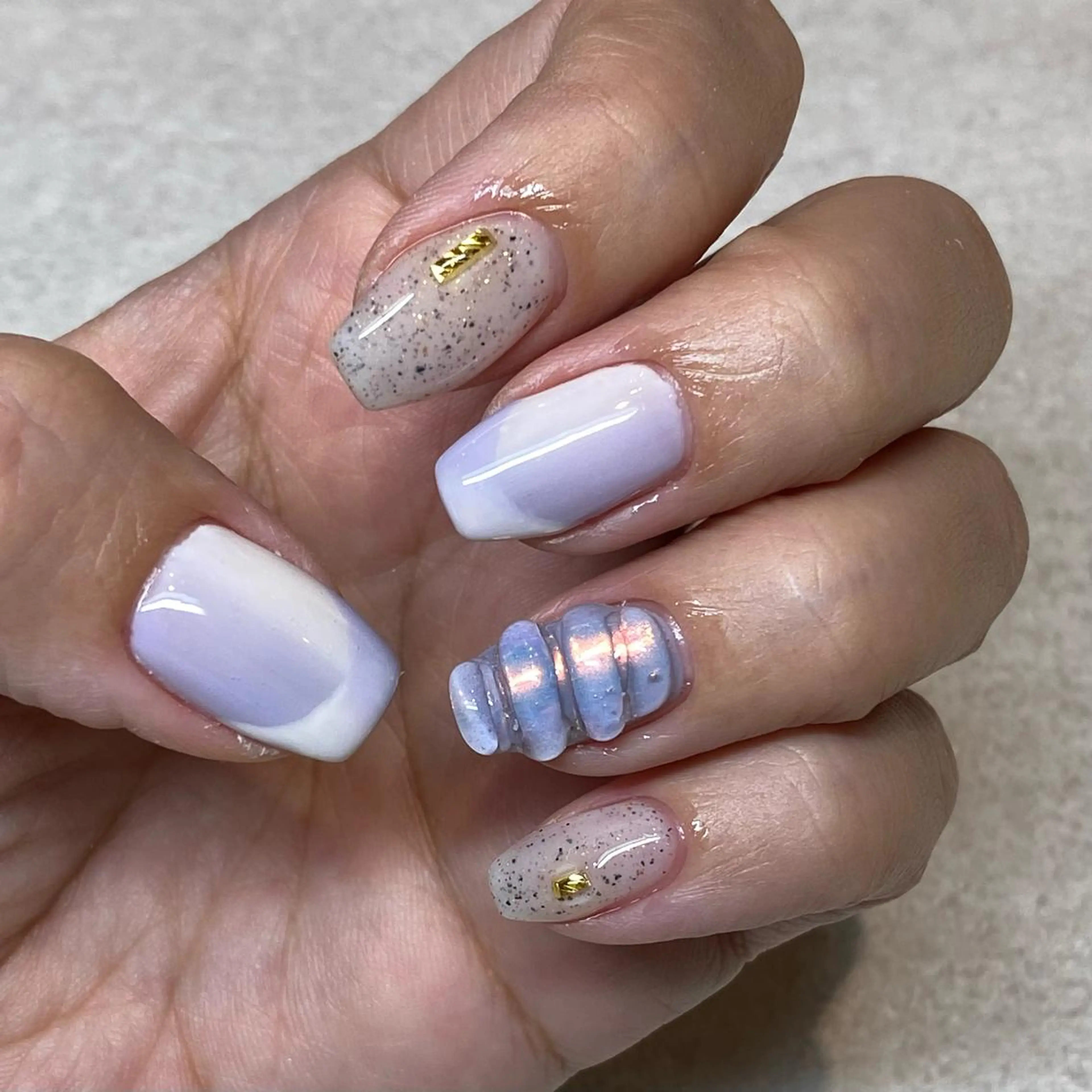 ネイル among アマン所属・lecoa_ kana／amongのネイルデザイン