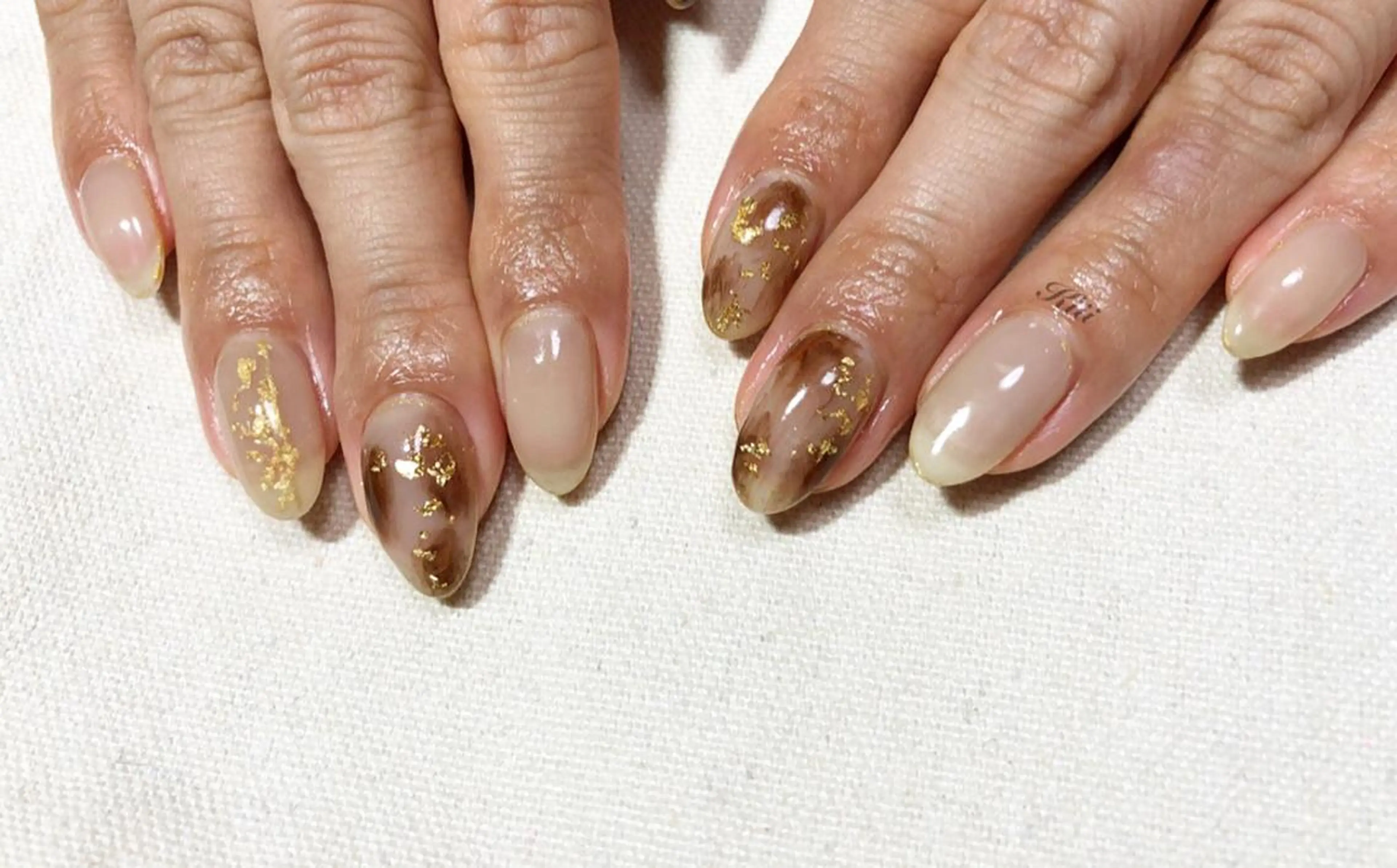 ネイル ハンドネイル フットネイル kiii.__ ✴︎*のネイルデザイン