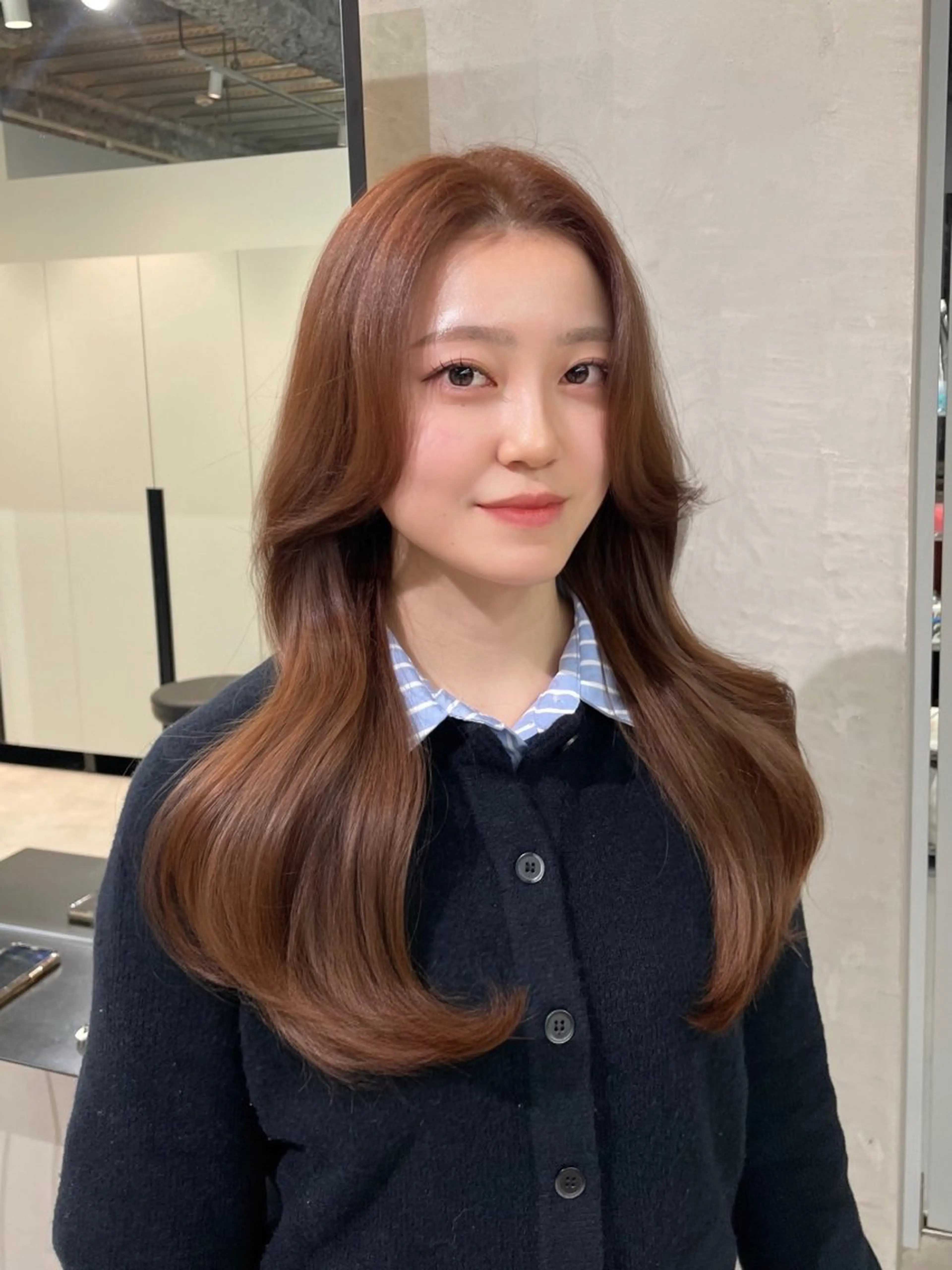 カラー ブラウンカラー ヘアカラー 銀座︎ ︎ABBEY 伊藤 耀子のヘアスタイル