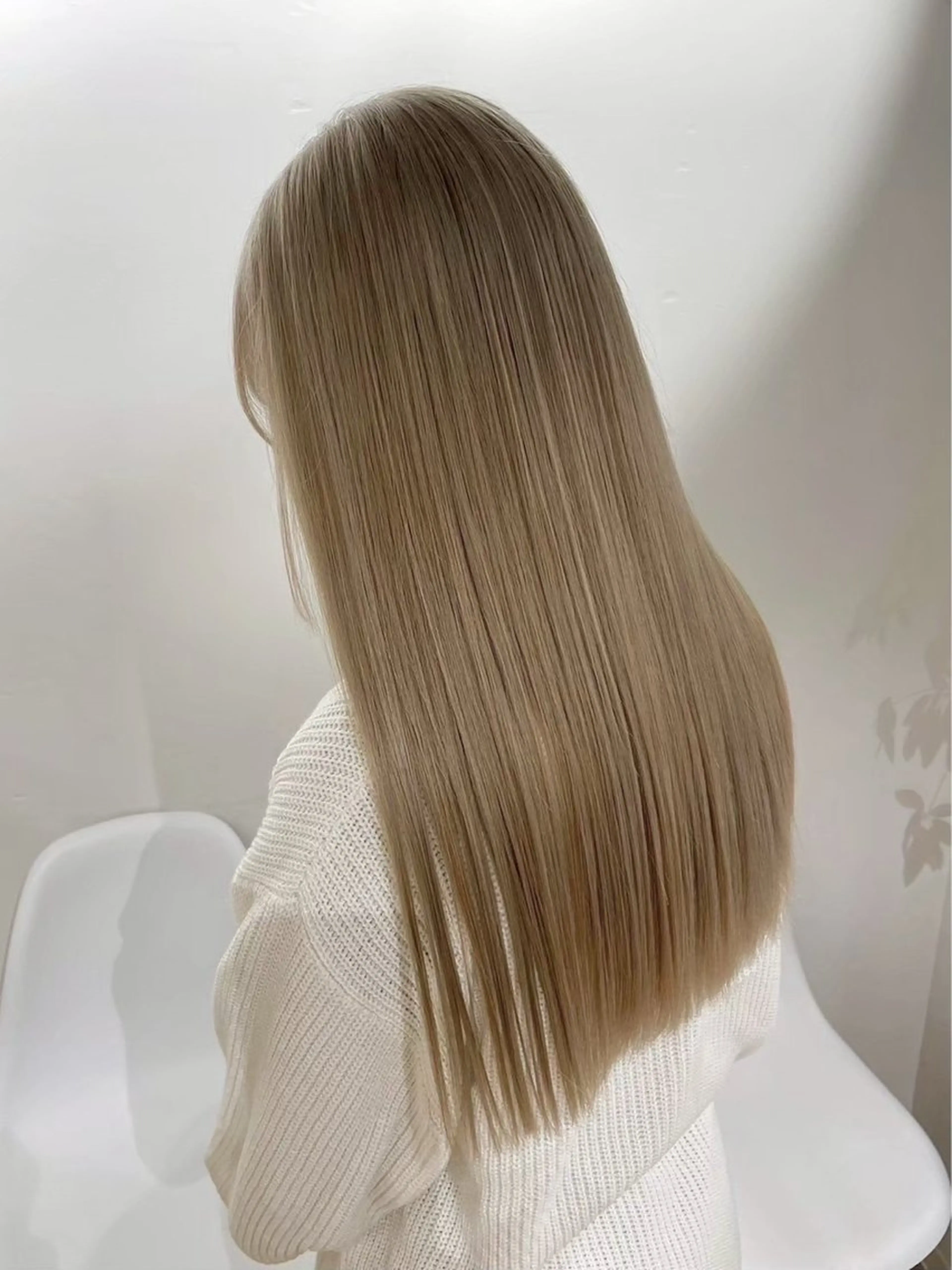 ロング カラー ダブルカラー ヘアカラー source河原町 /水本賢のヘアスタイル