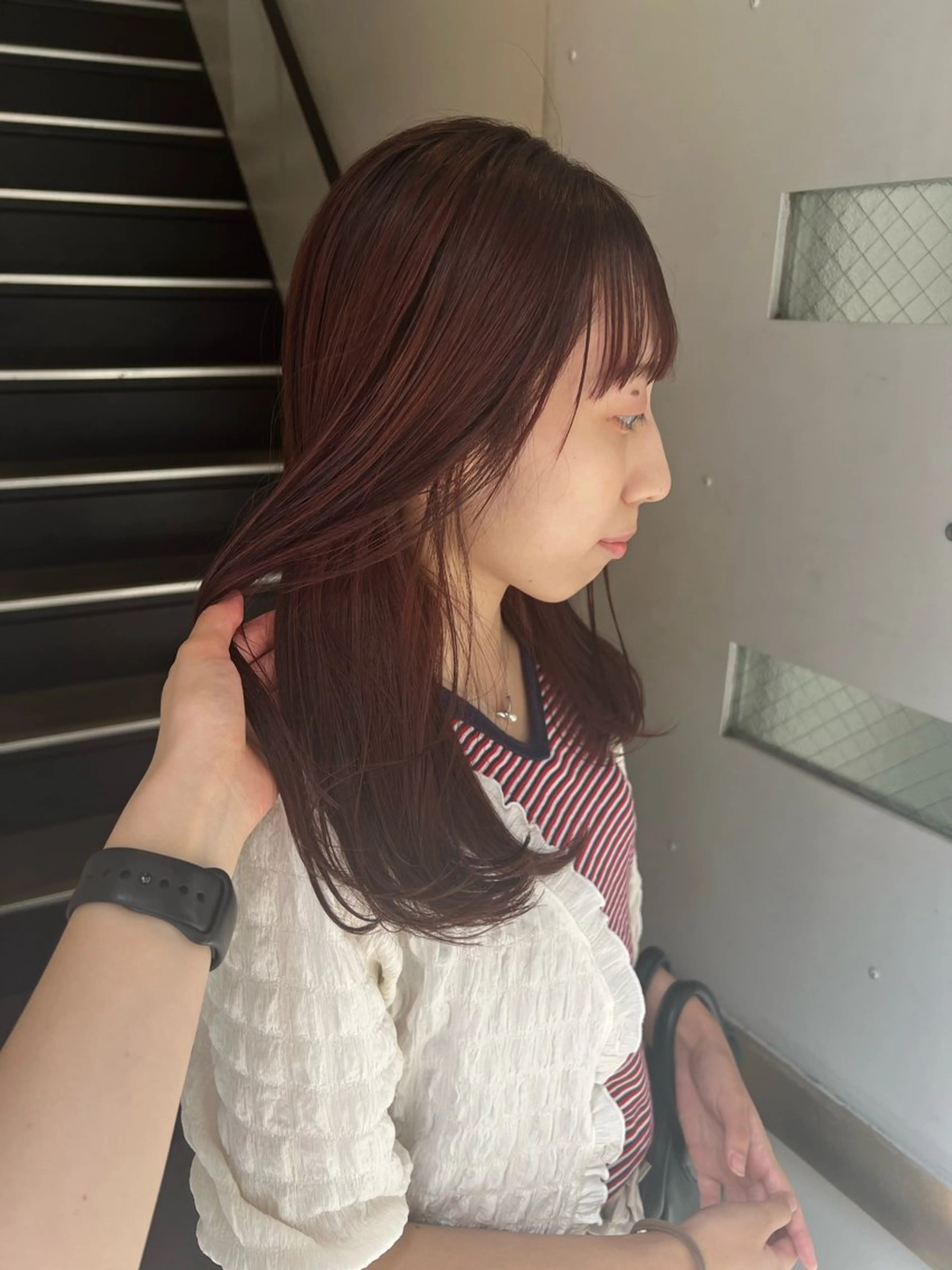 カラー ハナ🌼 梅田/ボブ/パーマのヘアスタイル