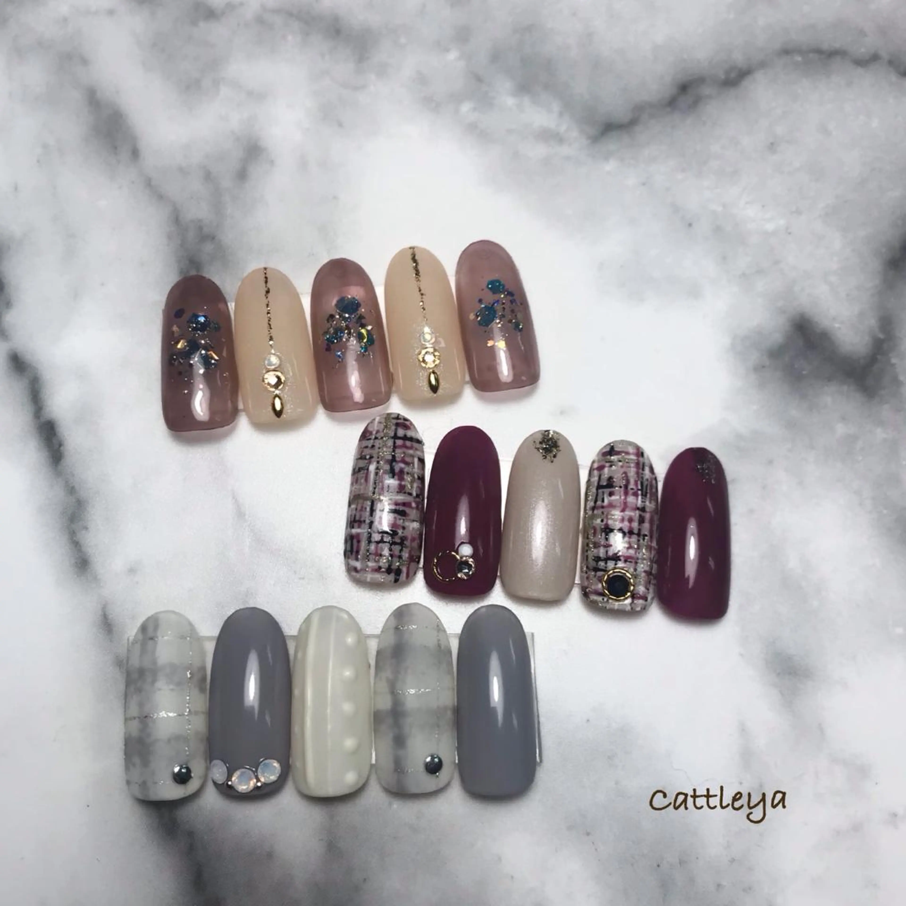 ネイル Cattleya meguのネイルデザイン