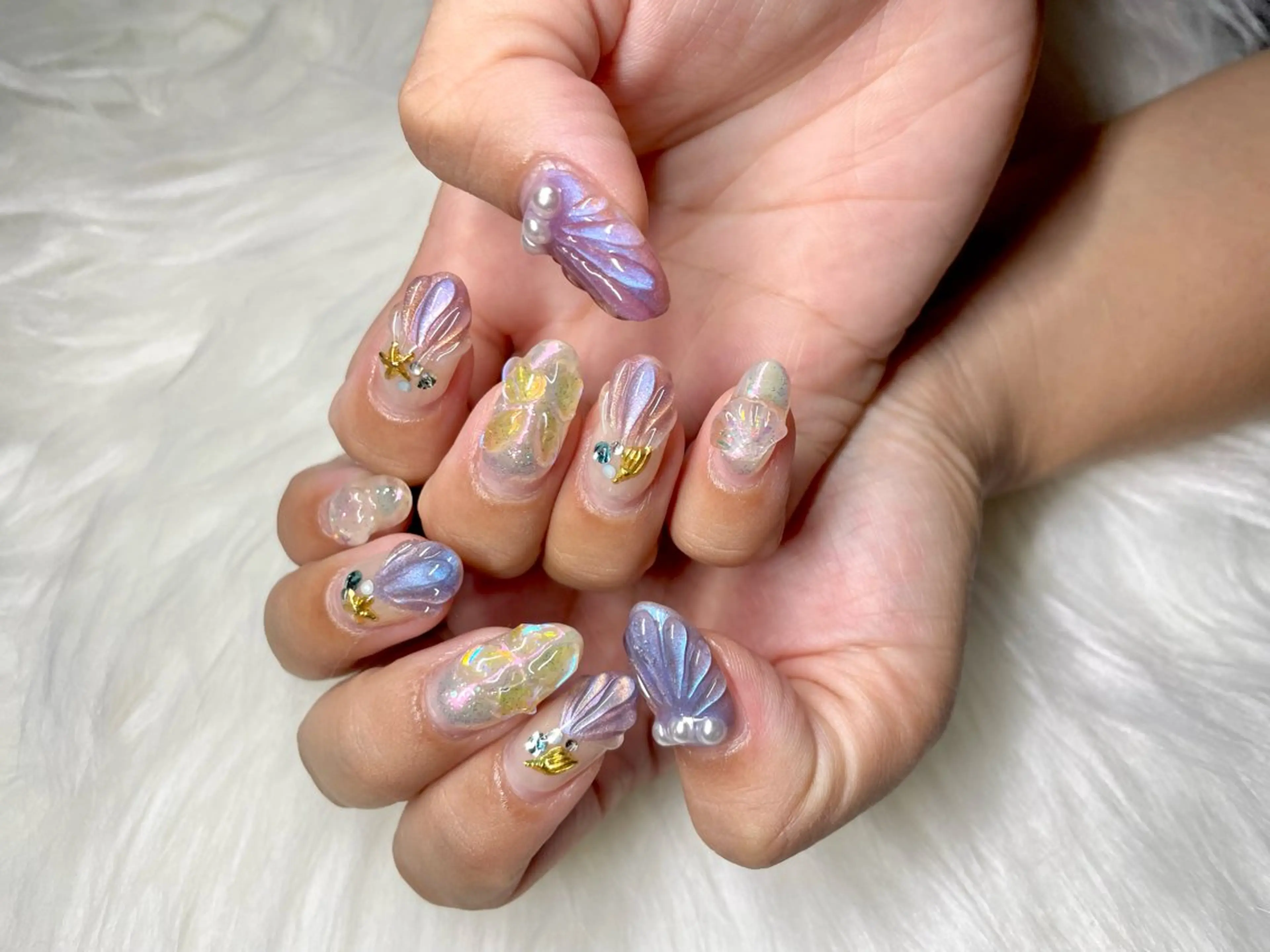 ネイル ぷっくりネイル ハンドネイル jujur HARUKA🌸のネイルデザイン