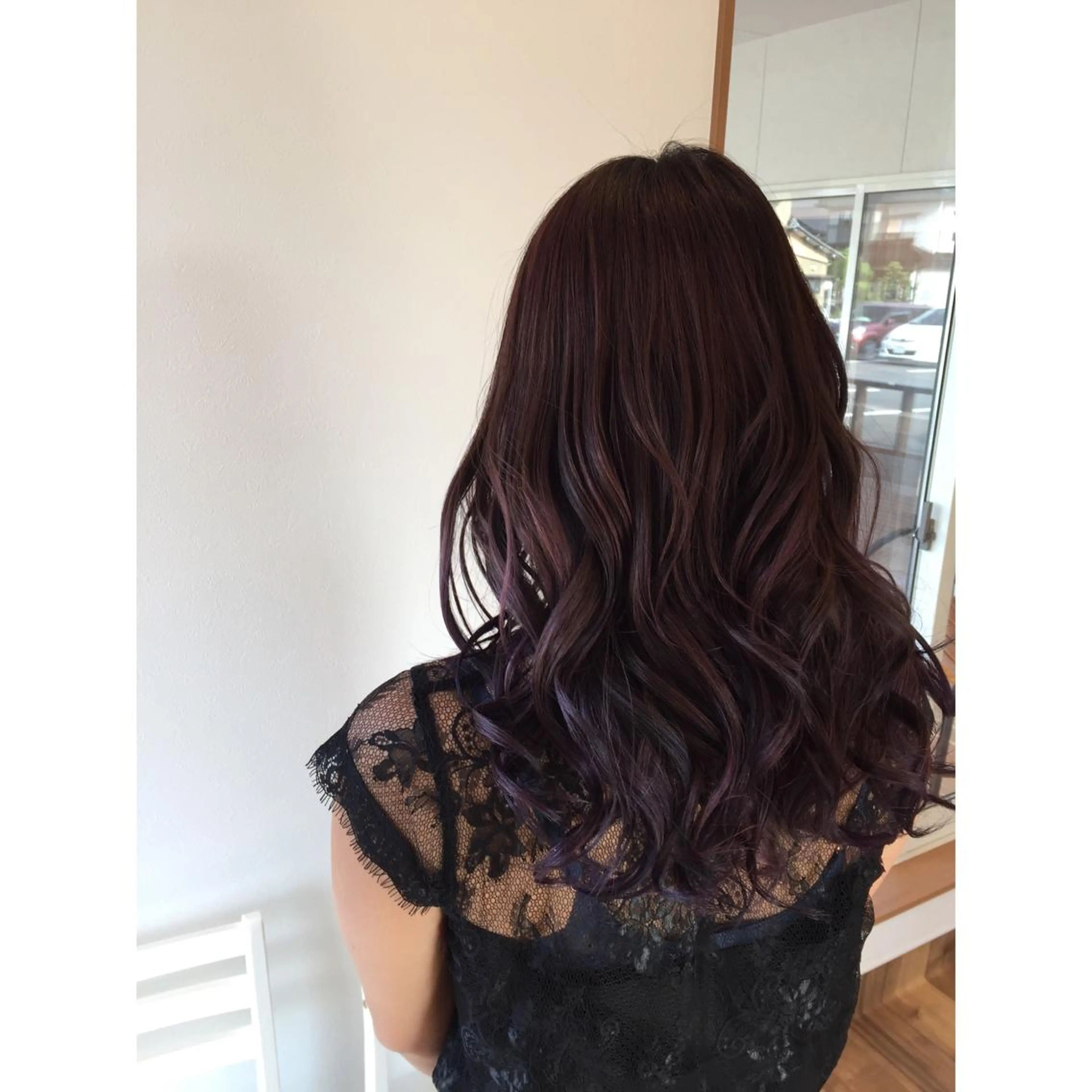 ロング カラー パープルカラー エクステ/髪質改善/ rita/フルヤマのヘアスタイル
