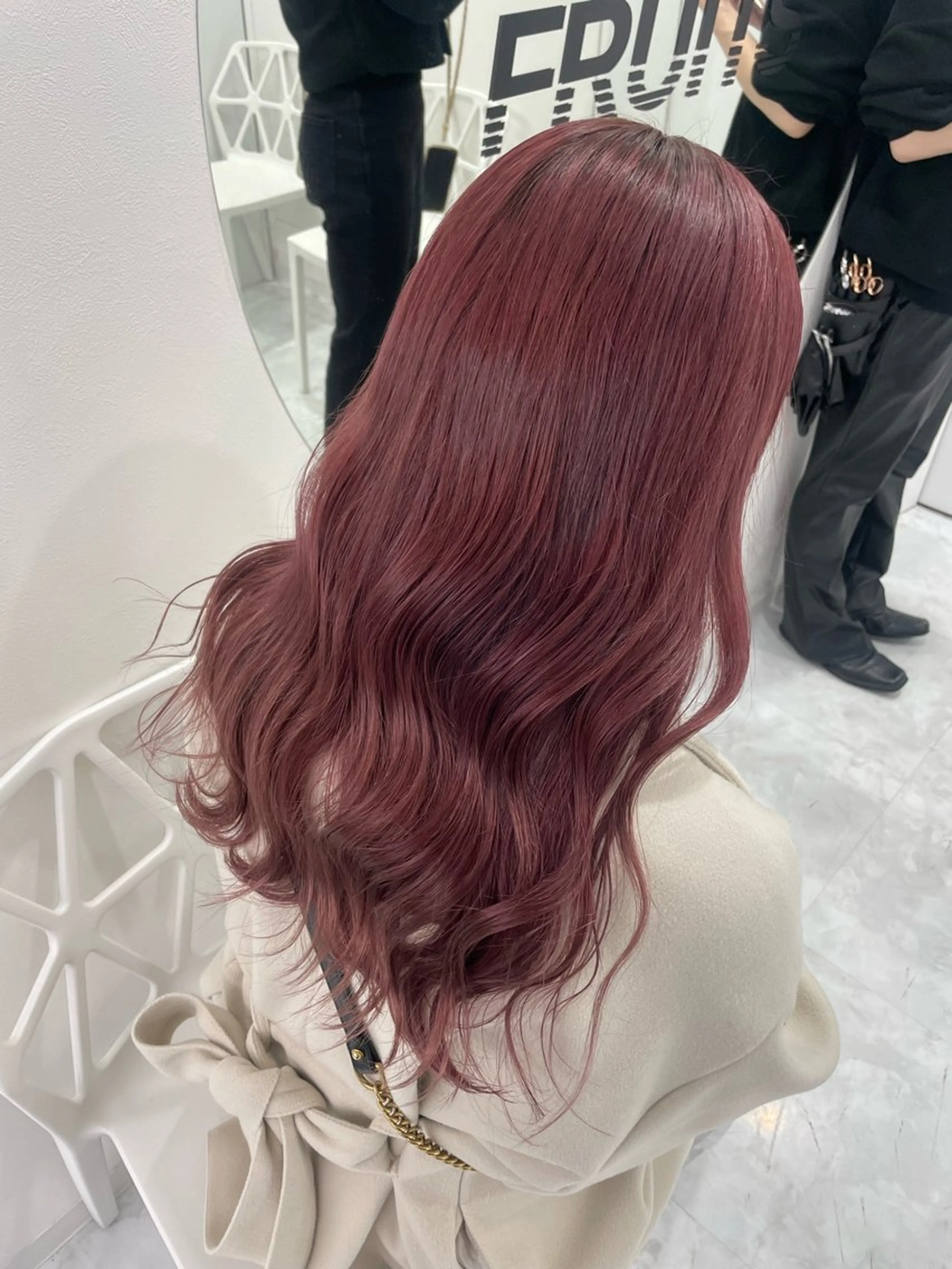 ロング 髪質改善 トリートメント ヘアカラー お洒落暖色 🍒AOI🍒のヘアスタイル