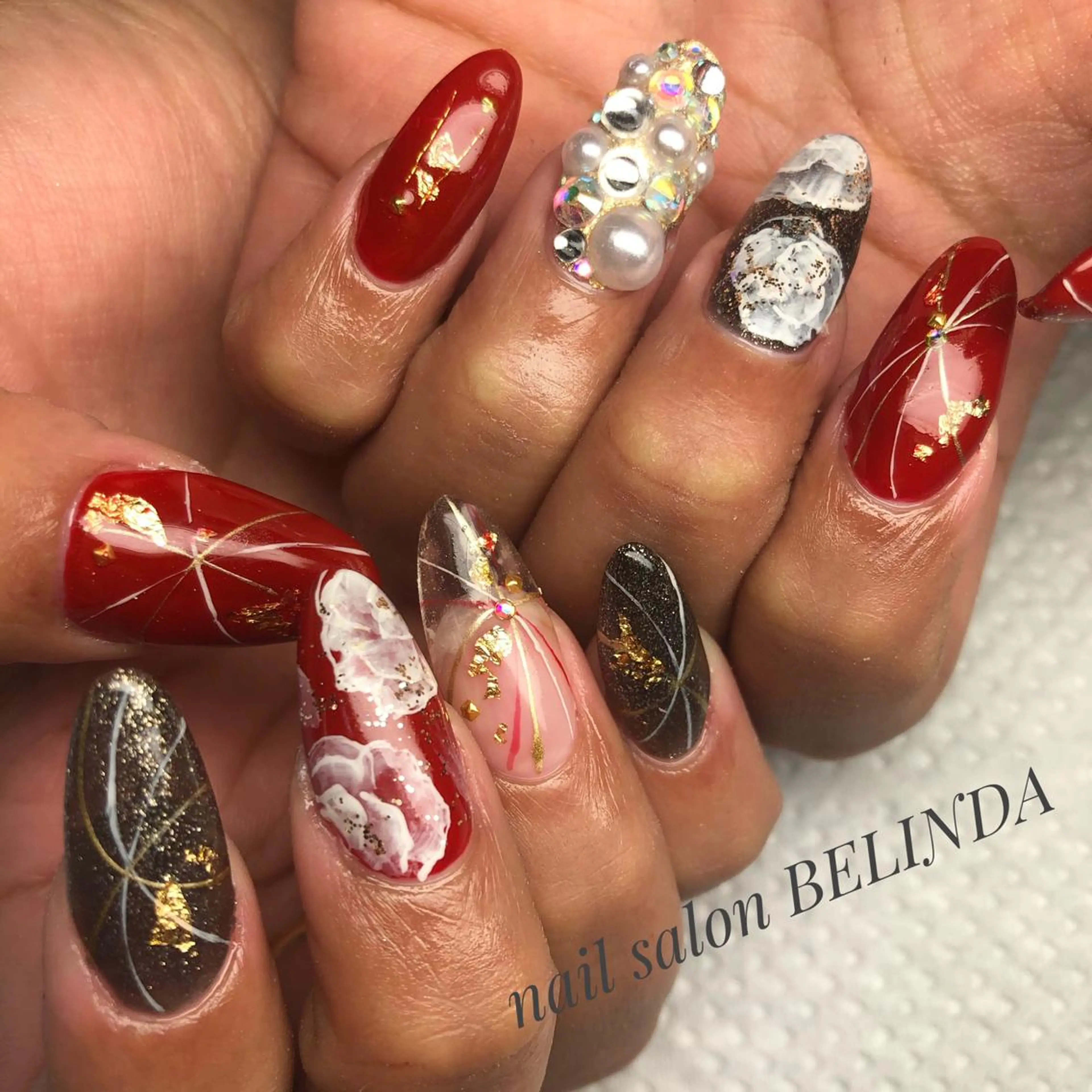 ネイル スカルプネイル ハンドネイル 毛利 ゆりあのエステ・リラクイメージ