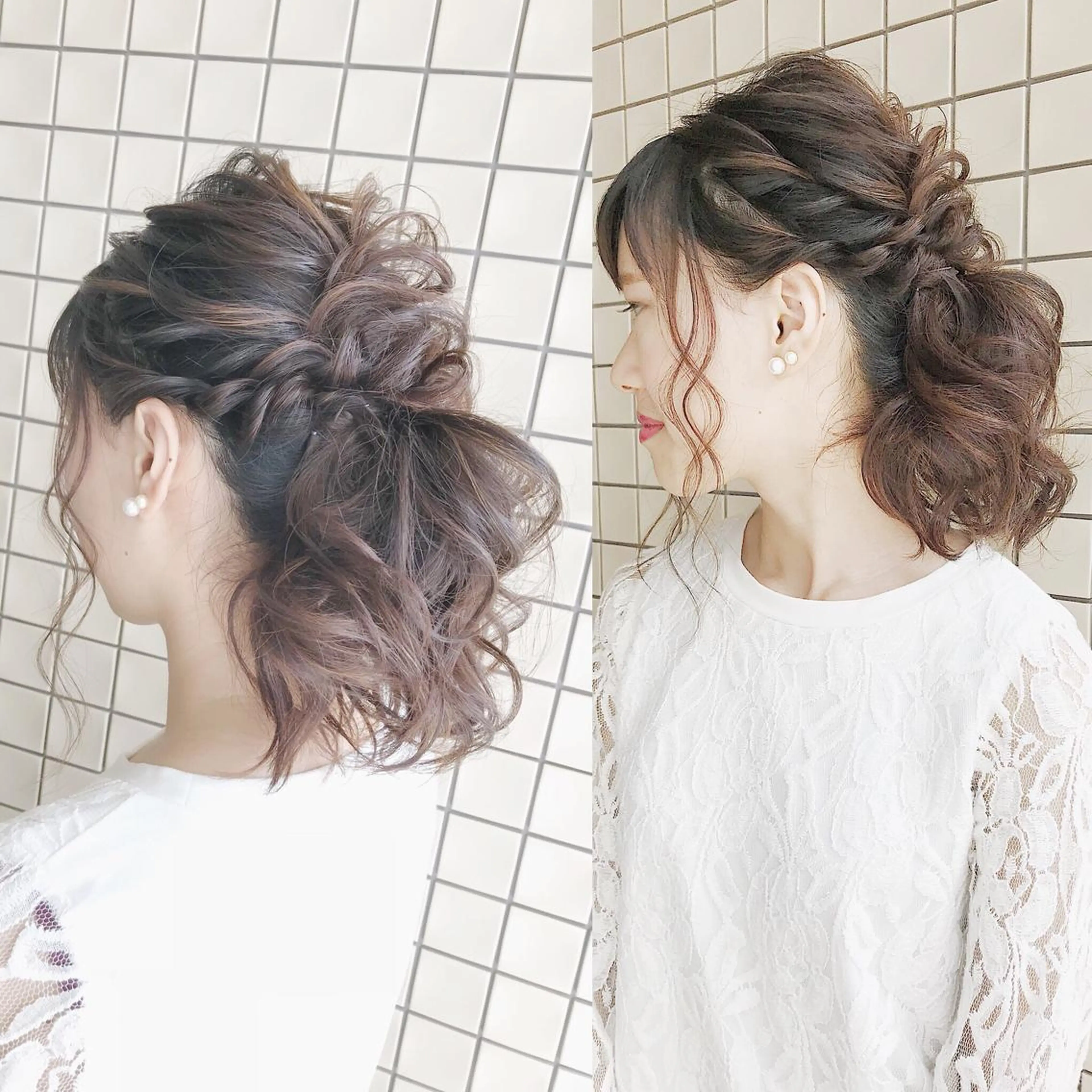 ロング ヘアアレンジ ヘアメ/着付け 清水玲歌のヘアスタイル