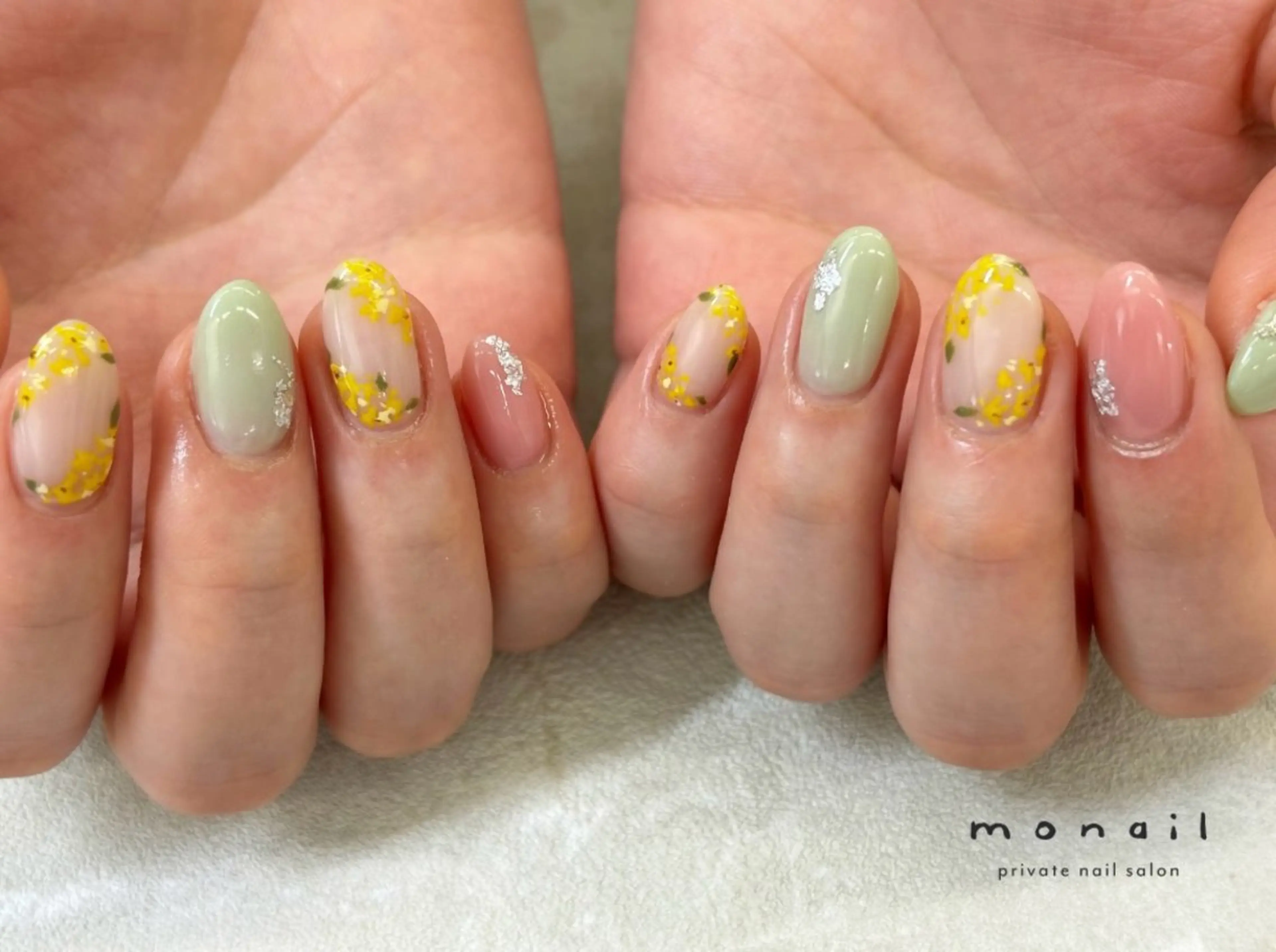 ネイル ハンドネイル private  nail monail所属・nail salon monailのネイルデザイン