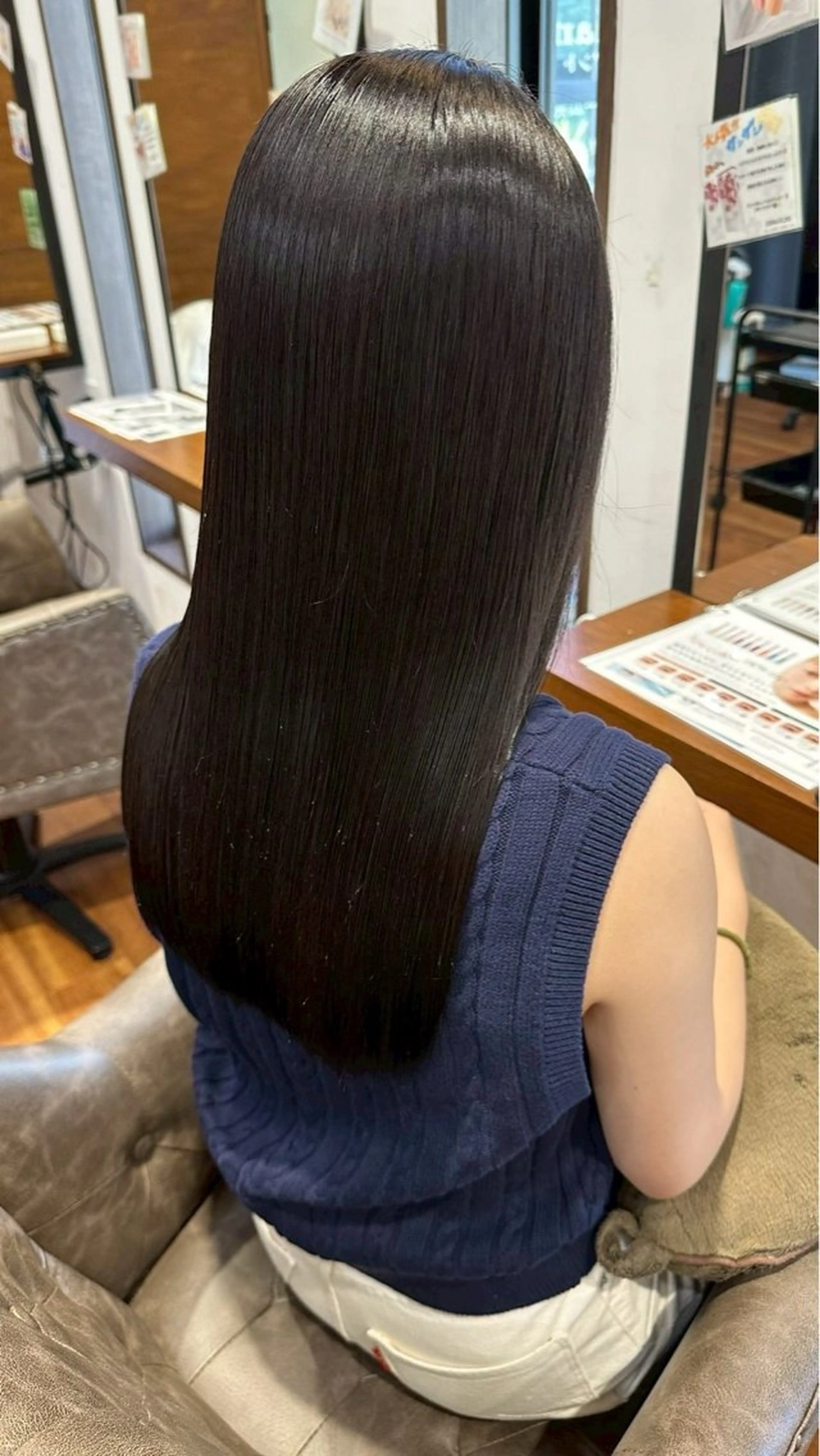 ロング 縮毛矯正 トリートメント 🫧鈴木 遥夏🫧のヘアスタイル