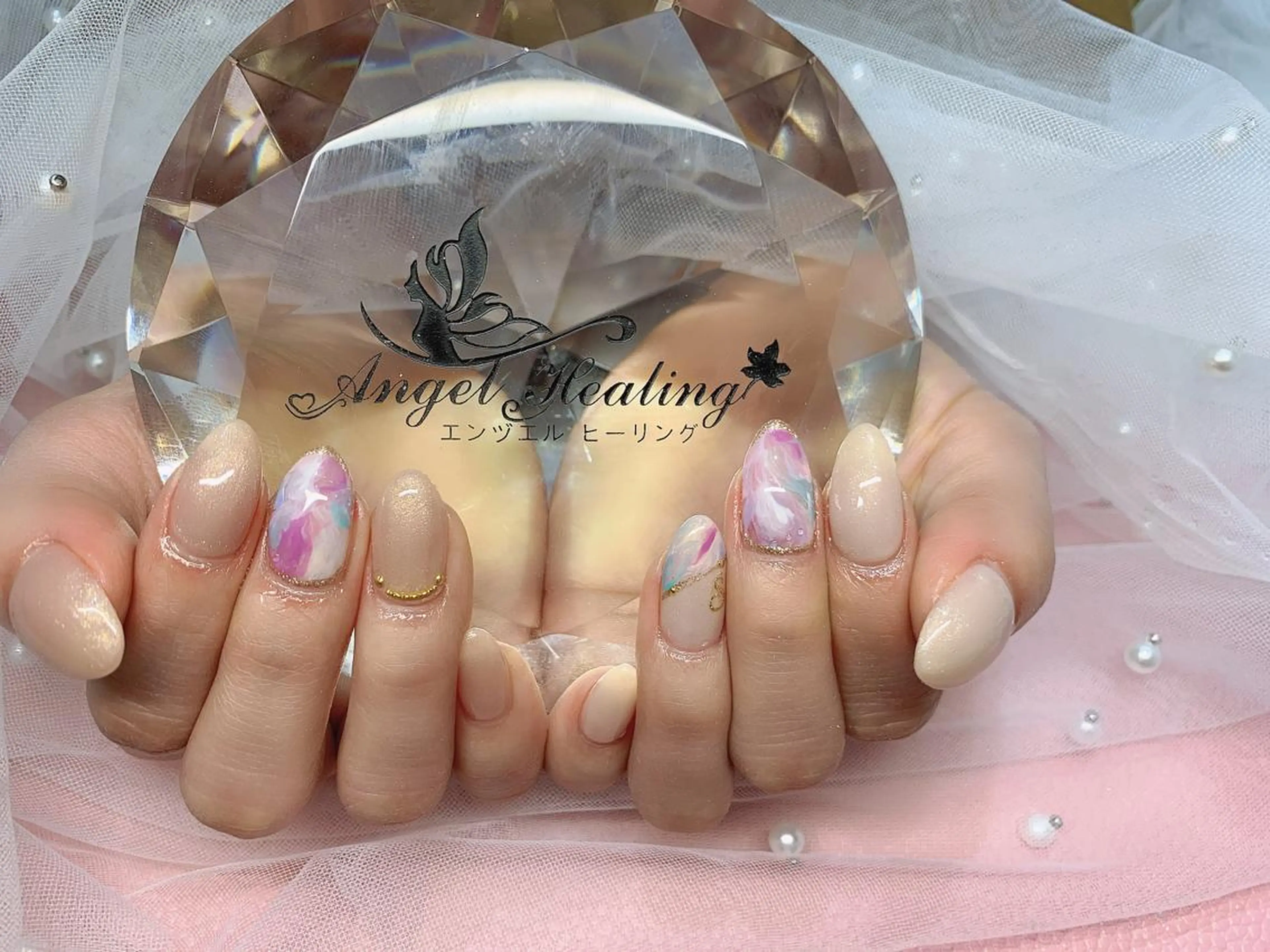 ネイル エンジェル ヒーリング 矢場町店のネイルデザイン
