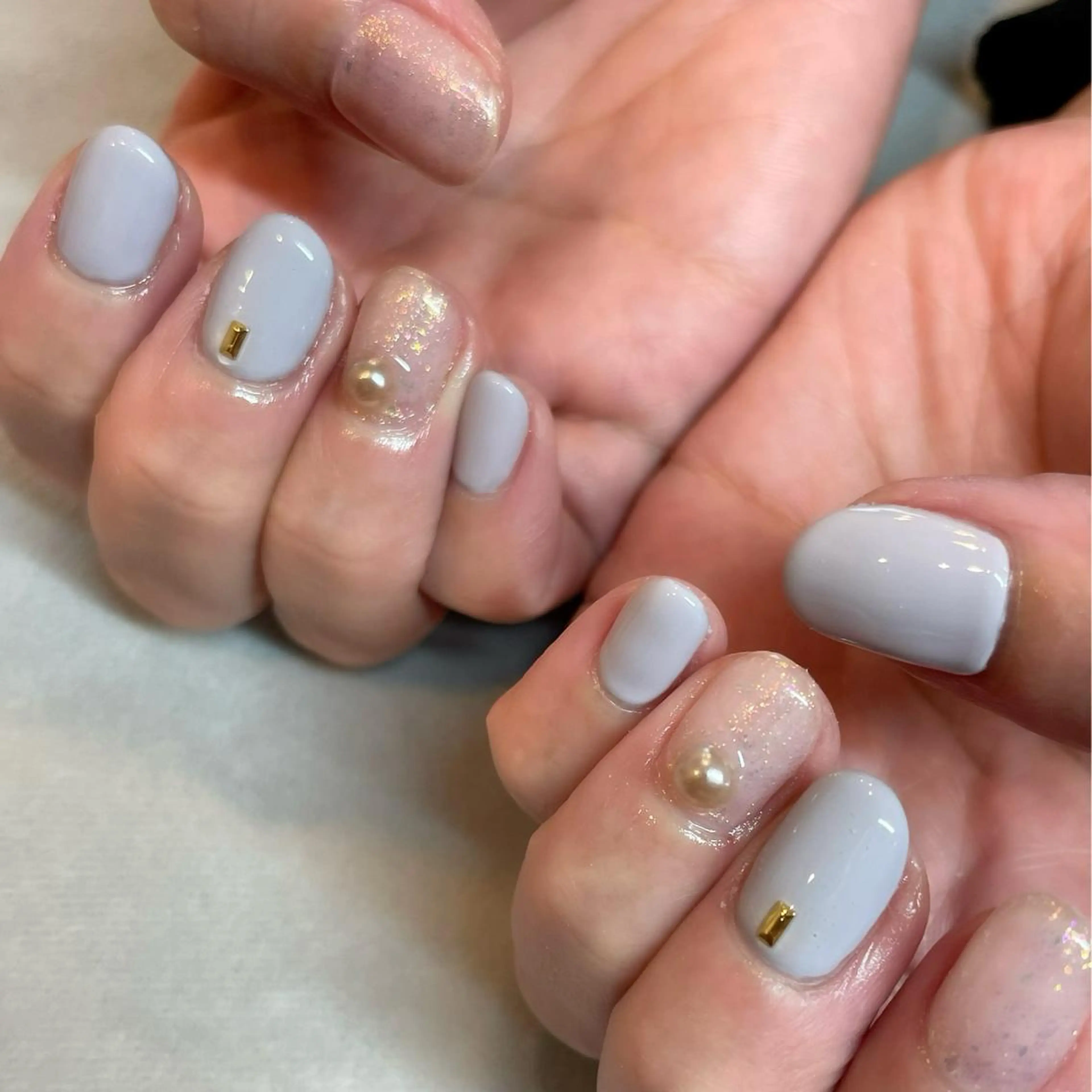 ネイル フットネイル ジェルネイル ワンカラーネイル パラジェル シンプルネイル Serenity by Mari所属・Shinozaki mariのネイルデザイン